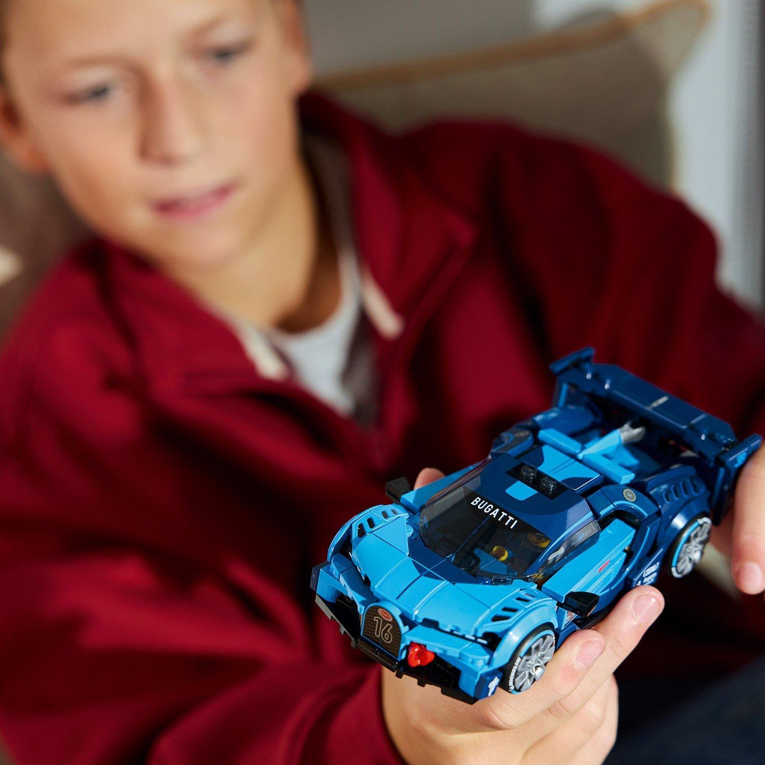 Bugatti - LEGO - Speed Champions Bugatti Vision Gran Turismo Hyper Sports Car 77253 - 10