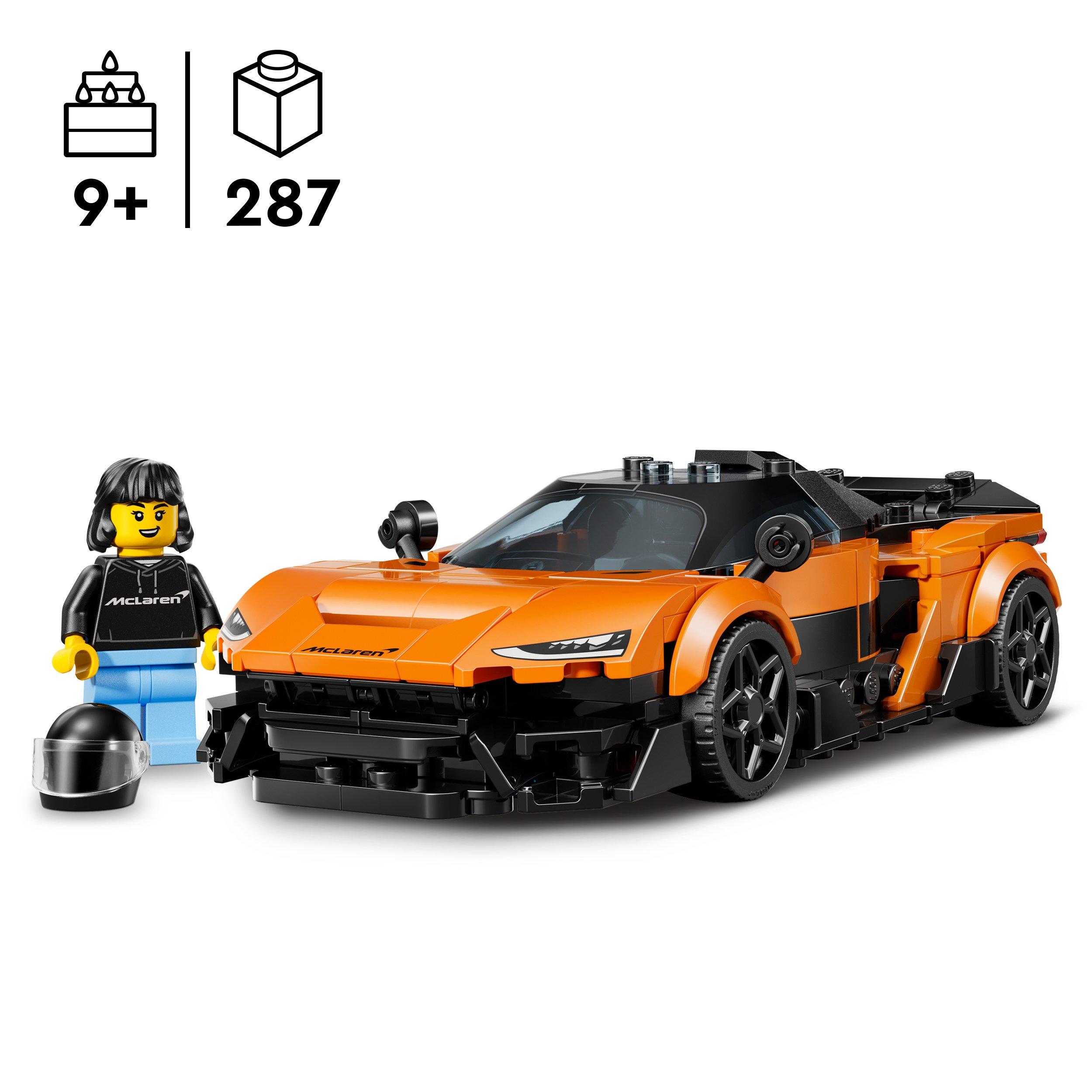 Mclaren W1 - LEGO - Speed Champions McLaren W1 Toy Car Model Kit 77257 - 2