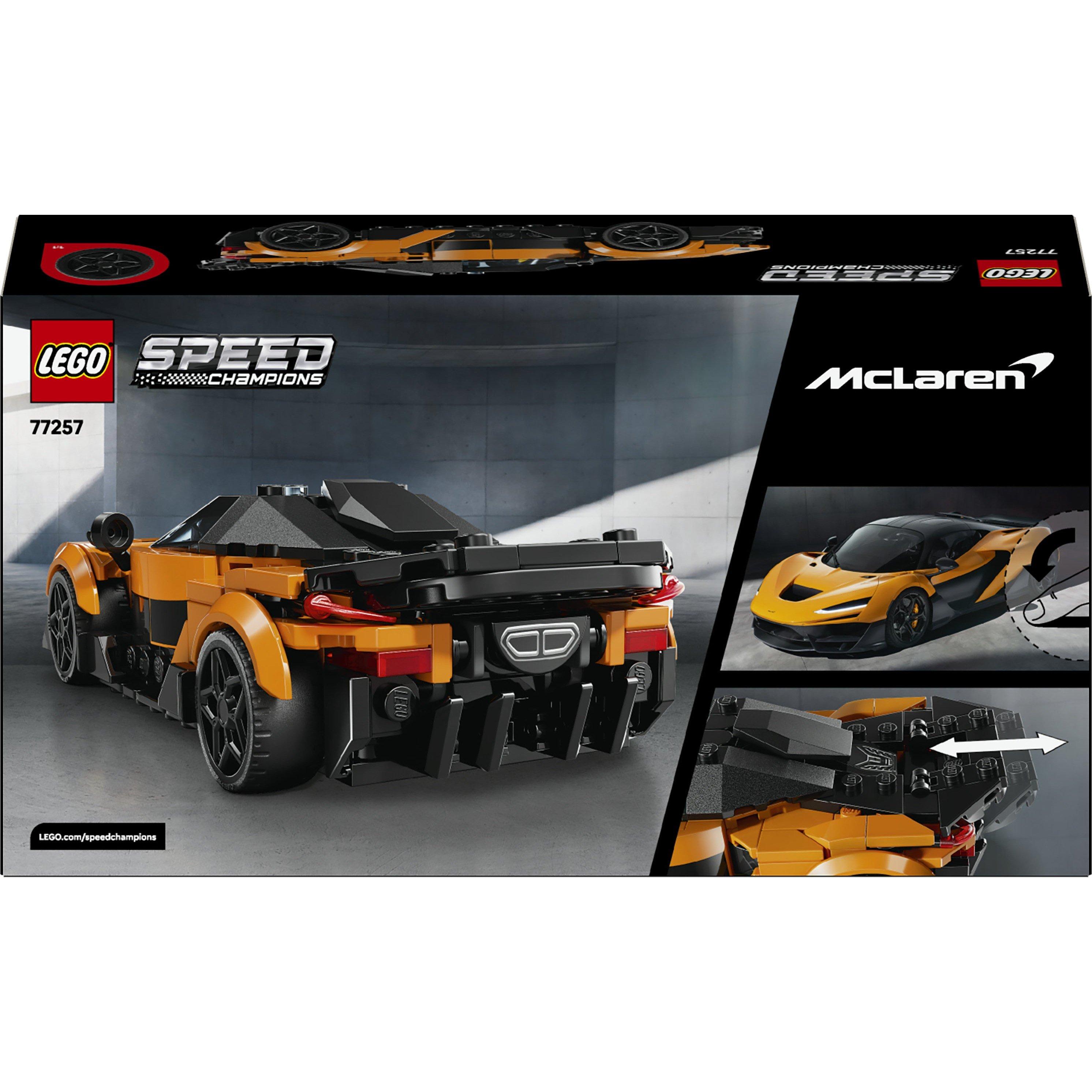 Mclaren W1 - LEGO - Speed Champions McLaren W1 Toy Car Model Kit 77257 - 9