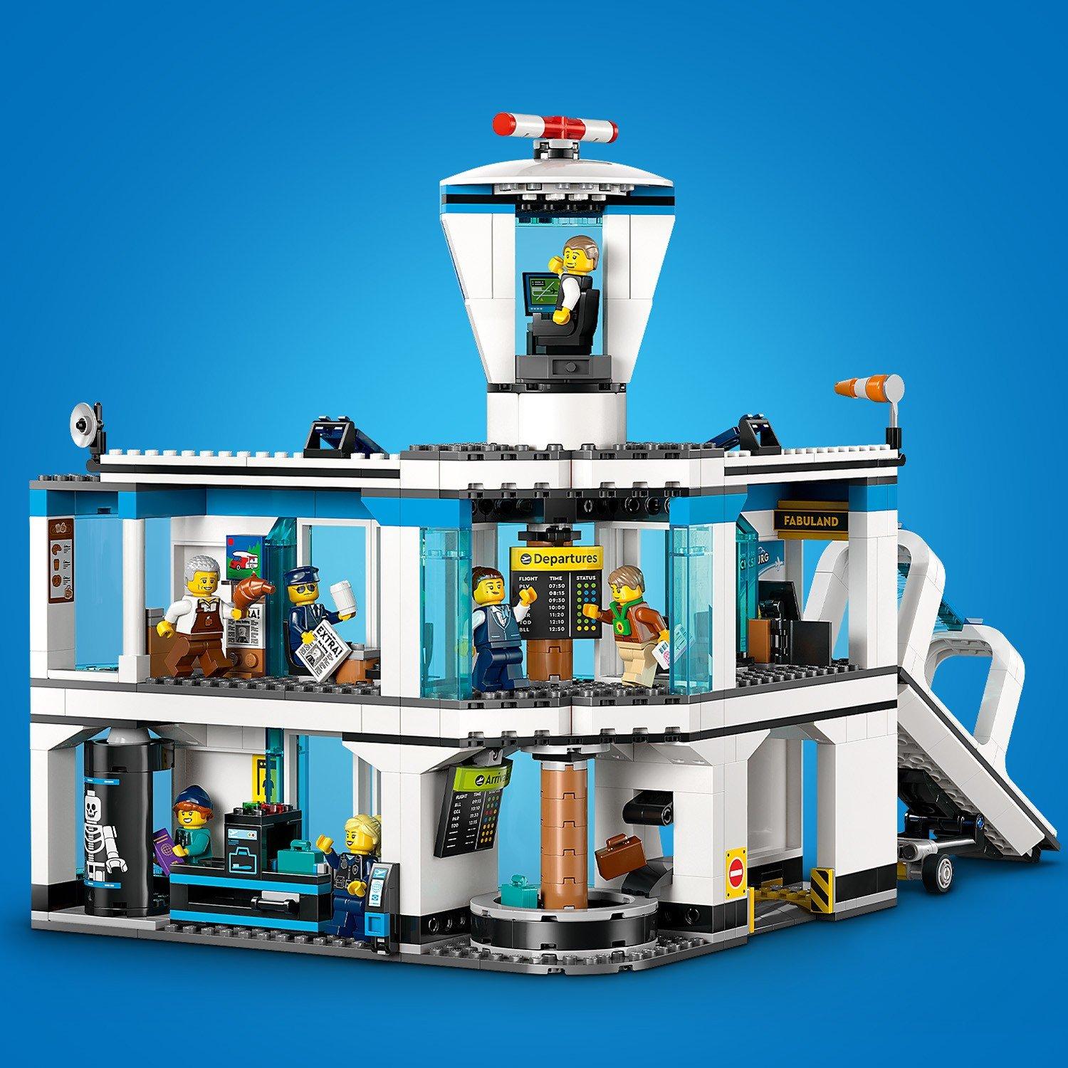 TBC - LEGO - City Airport with Airplane - Toy Model Kit - 60502 - 11