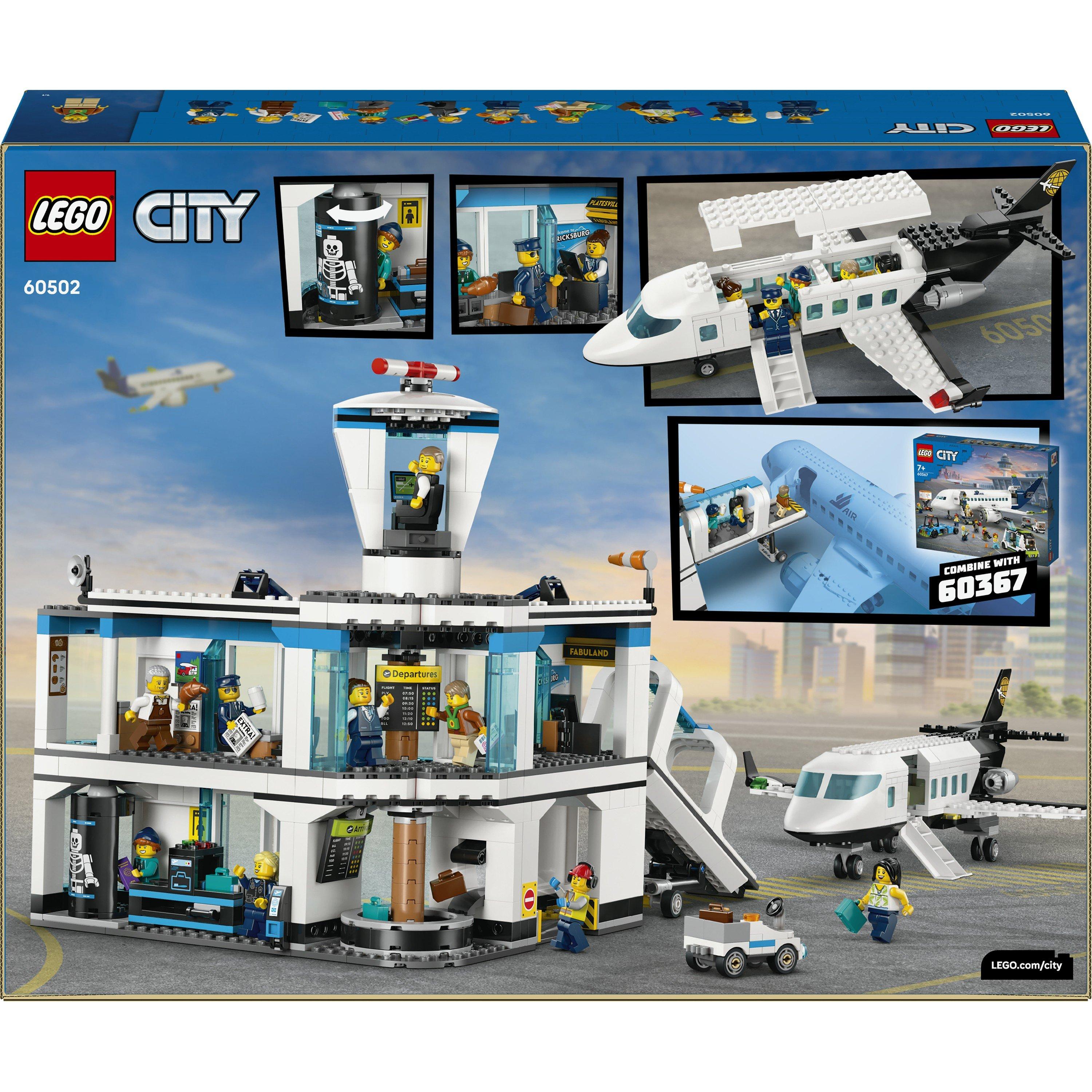 TBC - LEGO - City Airport with Airplane - Toy Model Kit - 60502 - 10