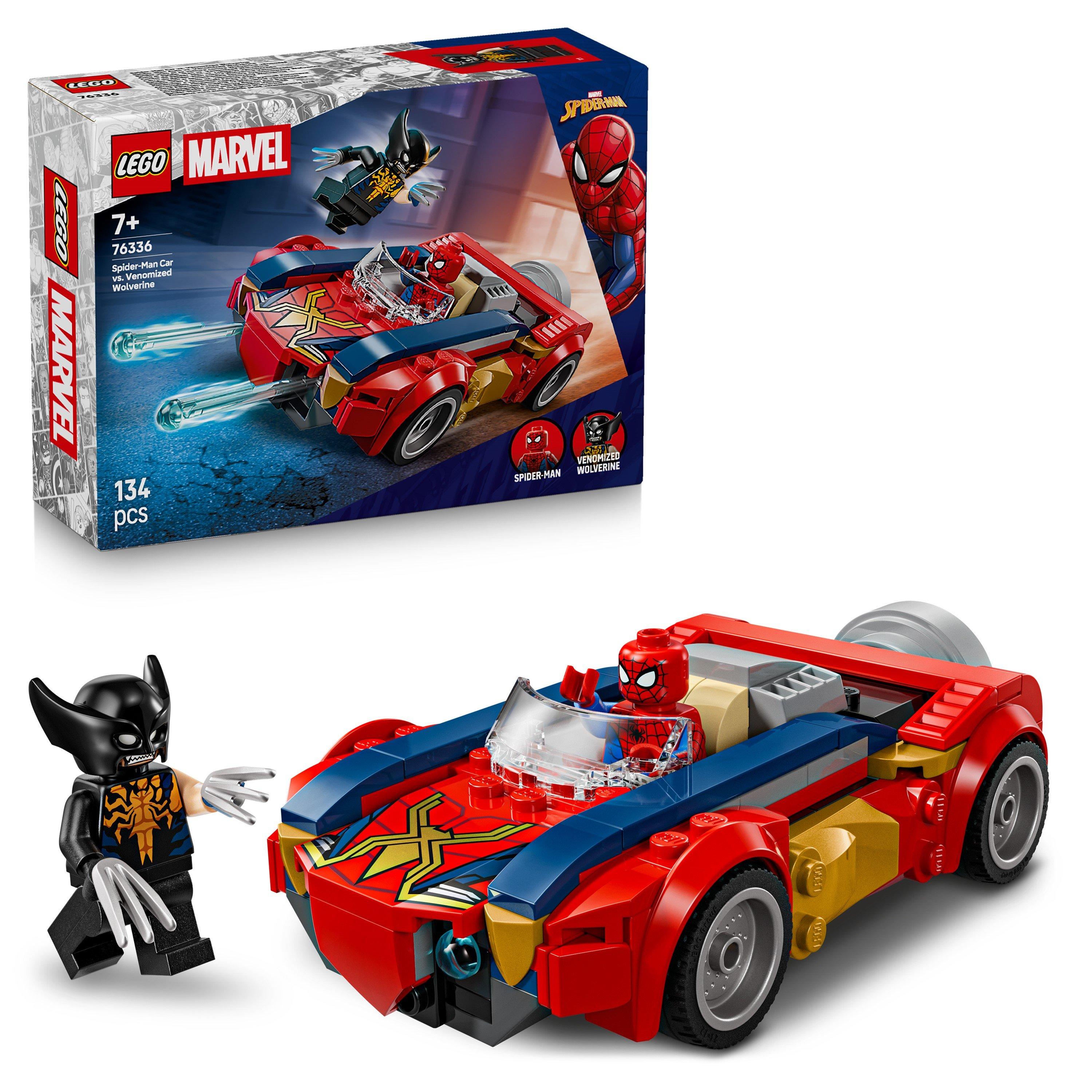 TBC - LEGO - Marvel Spider-Man Car vs. Venomized Wolverine 76336 - 1
