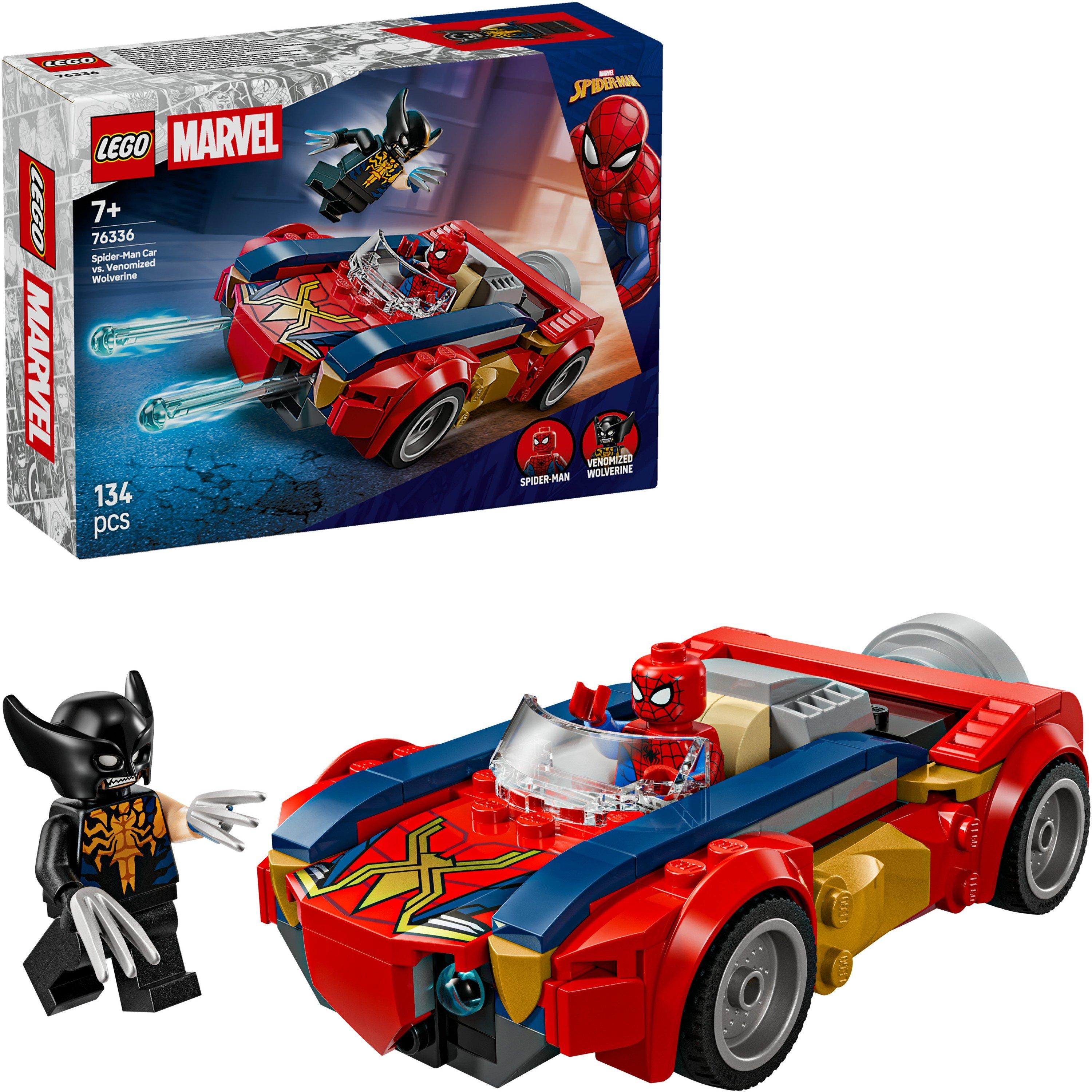 TBC - LEGO - Marvel Spider-Man Car vs. Venomized Wolverine 76336 - 1