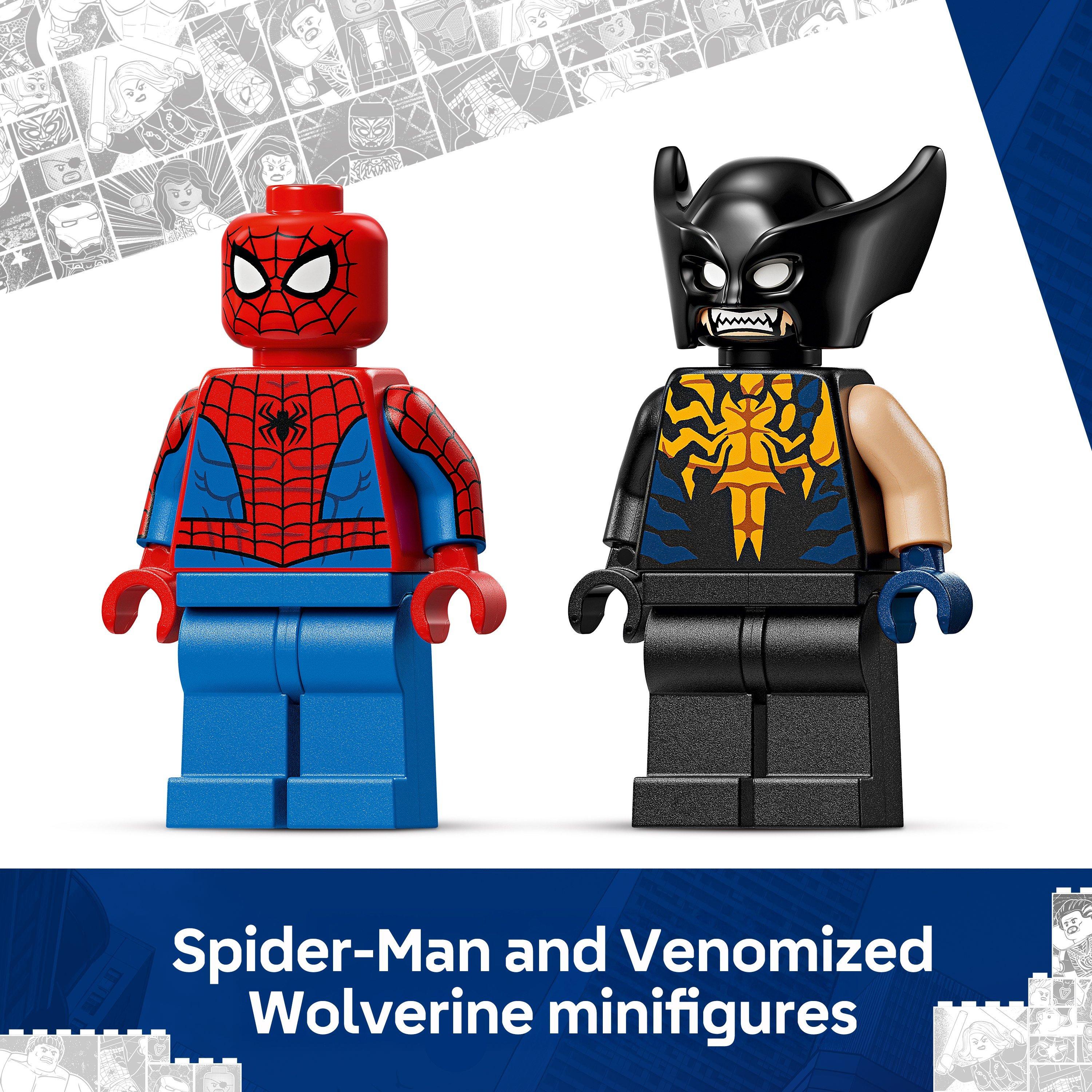 TBC - LEGO - Marvel Spider-Man Car vs. Venomized Wolverine 76336 - 6
