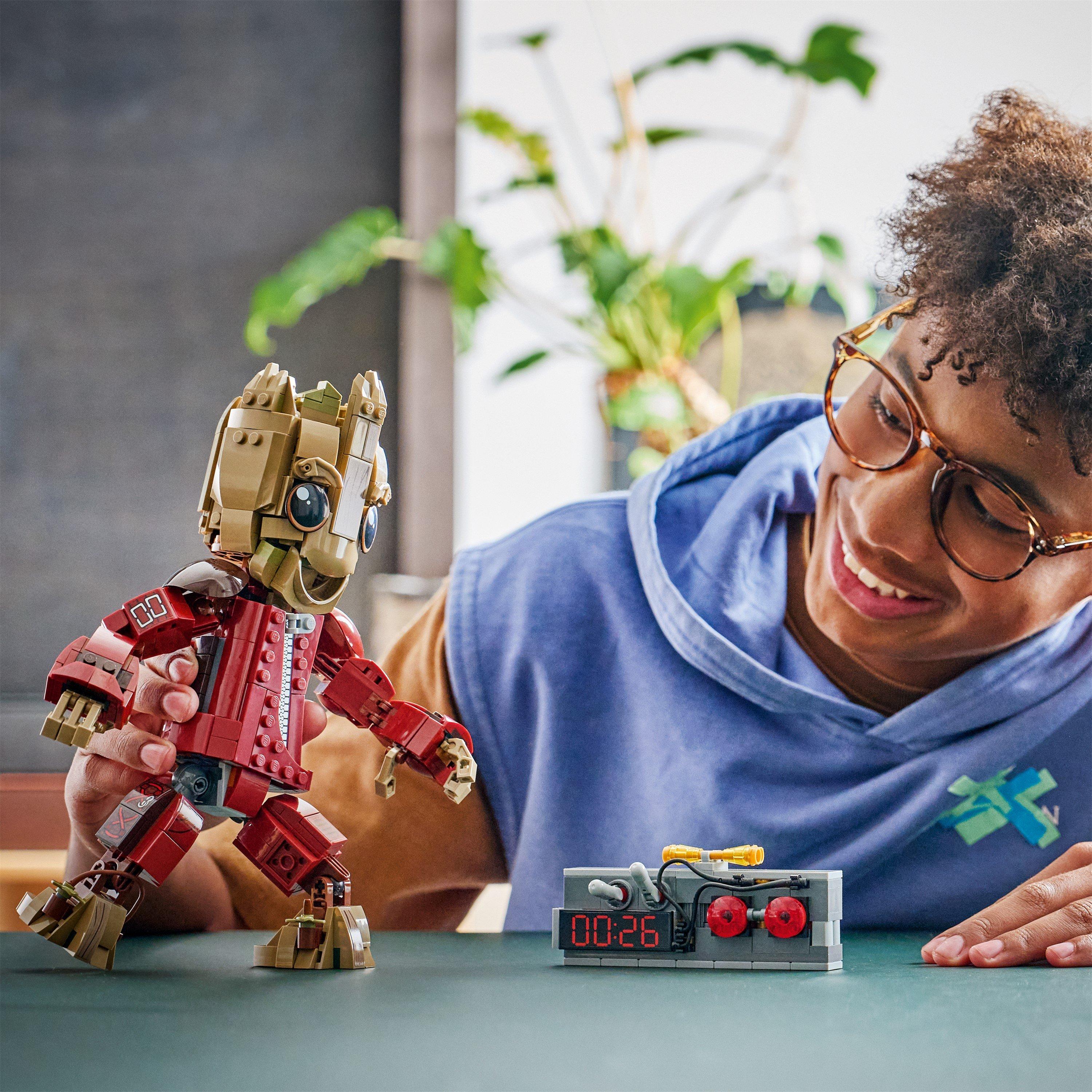 TBC - LEGO - Marvel Ravager Jumpsuit Groot Building Toy 76341 - 2