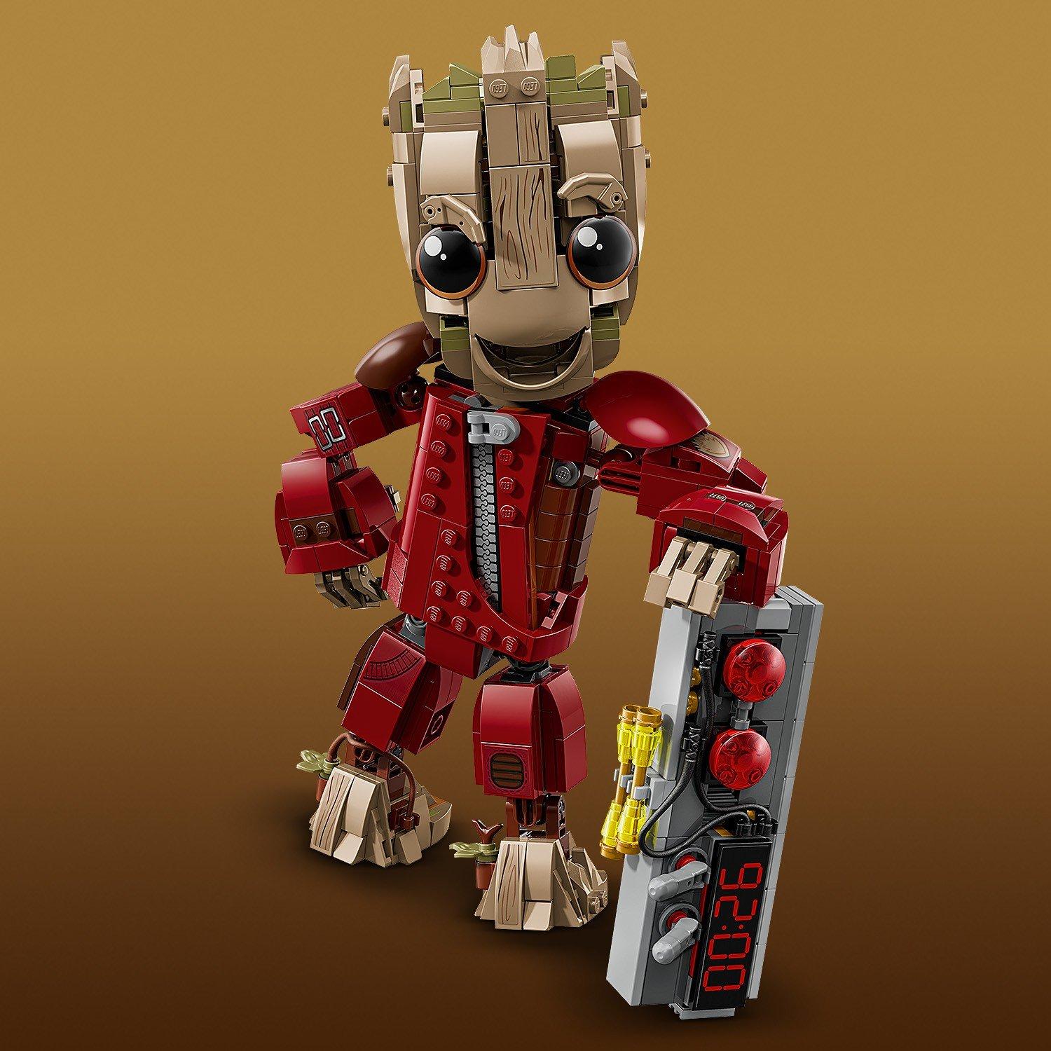 TBC - LEGO - Marvel Ravager Jumpsuit Groot Building Toy 76341 - 12