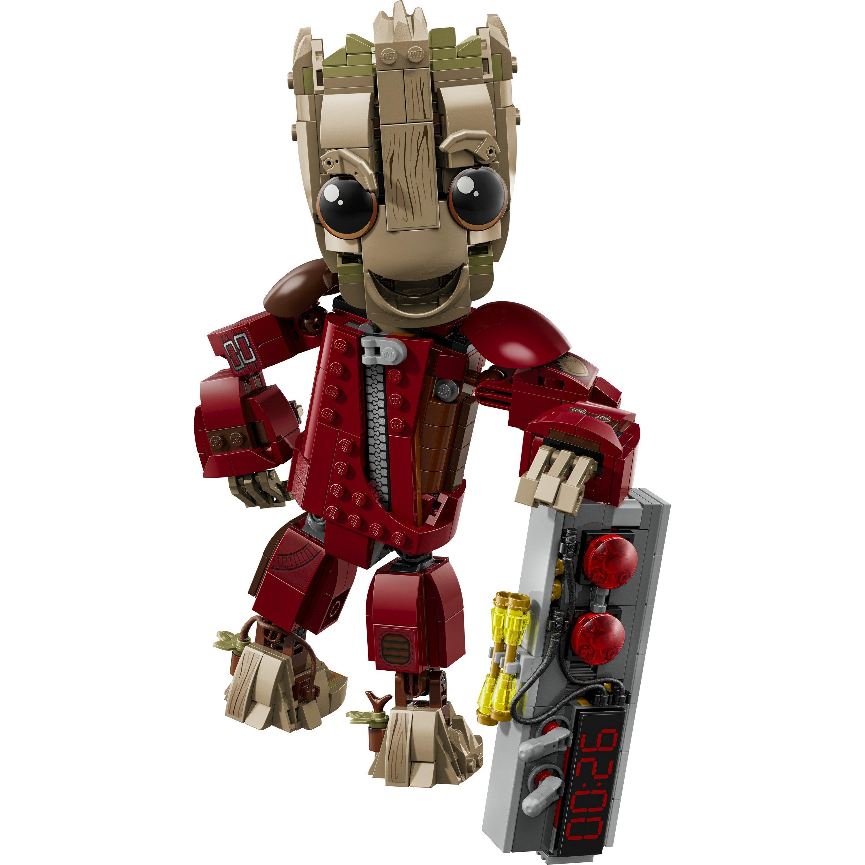 TBC - LEGO - Marvel Ravager Jumpsuit Groot Building Toy 76341 - 13