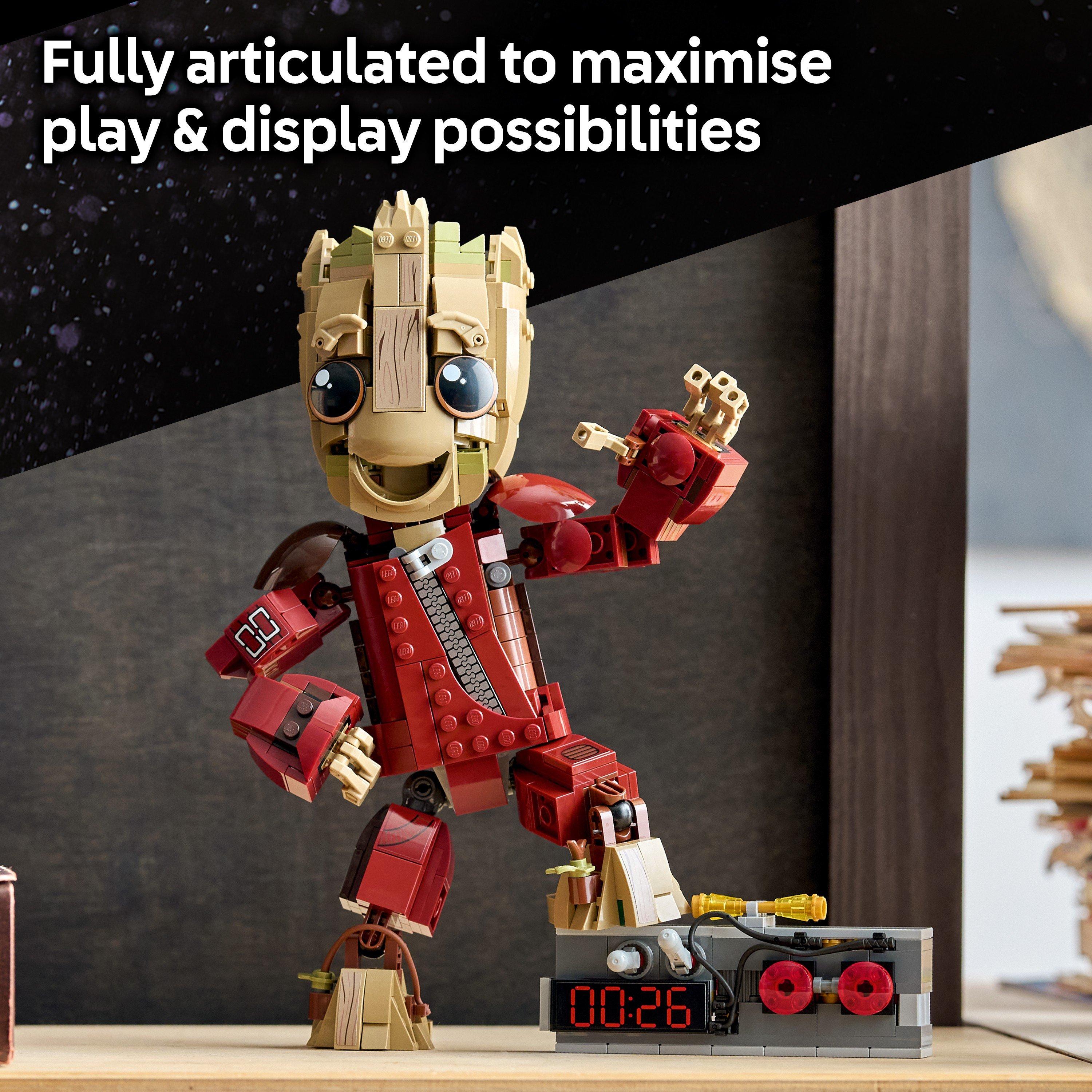 TBC - LEGO - Marvel Ravager Jumpsuit Groot Building Toy 76341 - 4