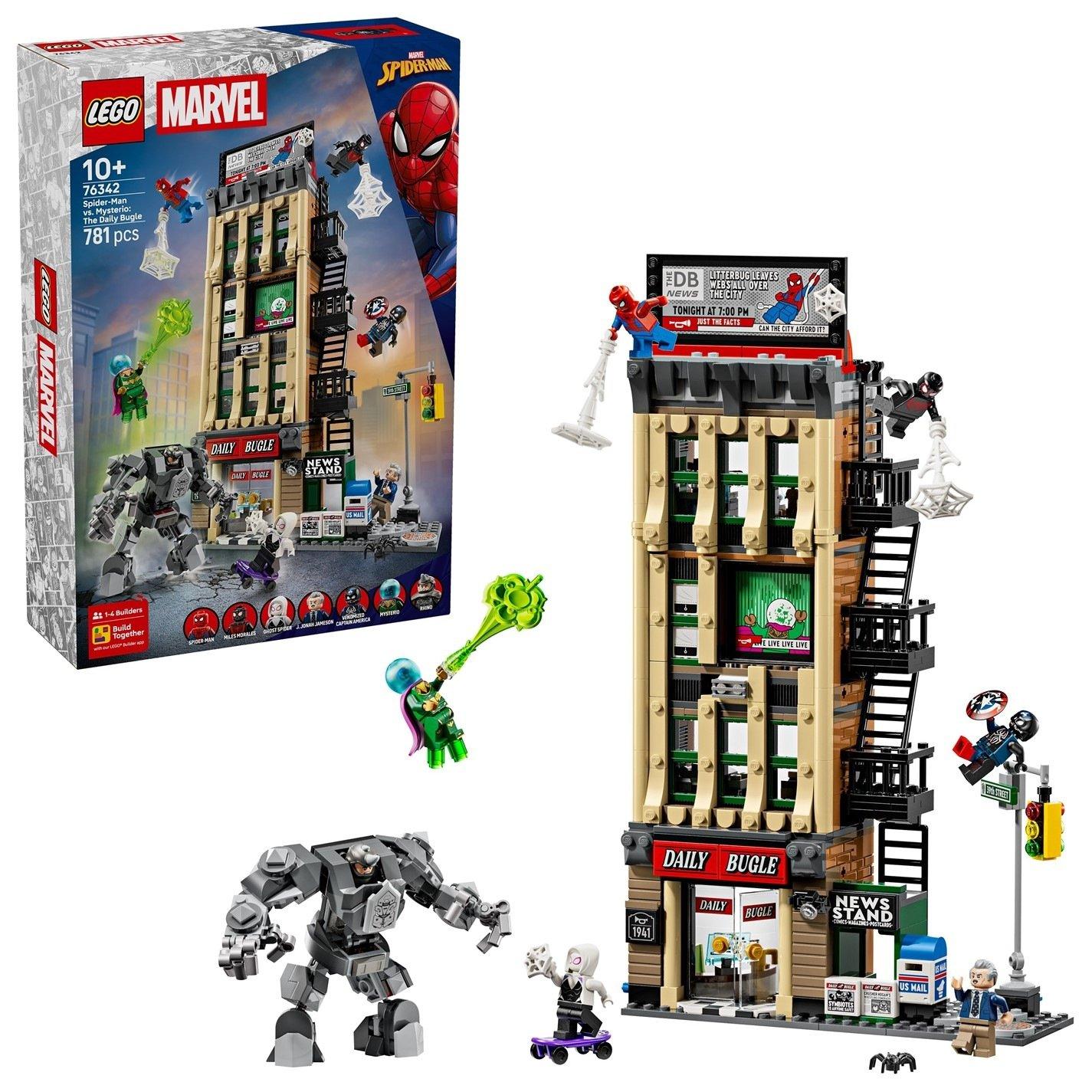 TBC - LEGO - Marvel Spider-Man vs. Mysterio: The Daily Bugle 76342 - 1