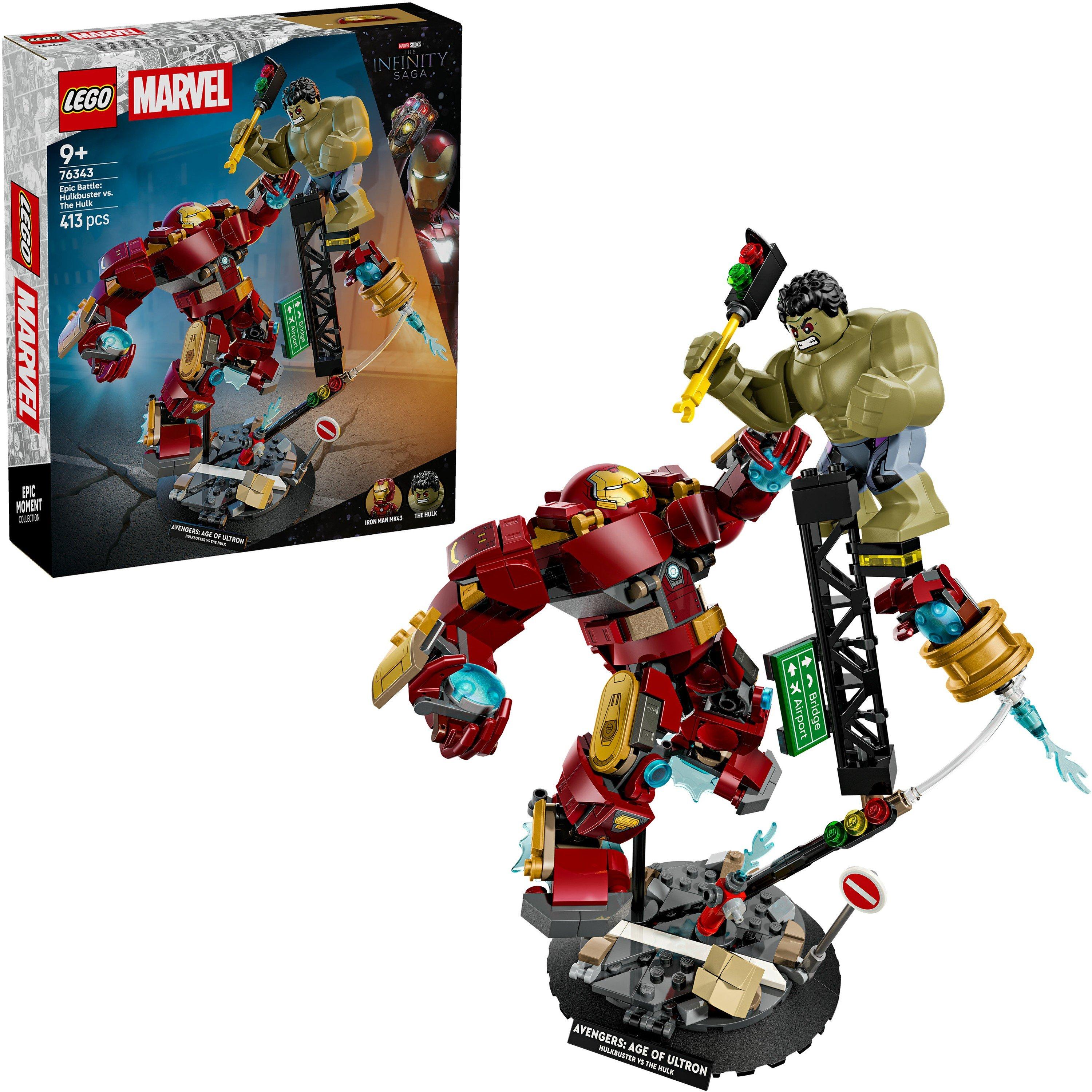 Lego  Marvel Epic Battle: Hulkbuster Vs. The Hulk Set 76343 - Tbc