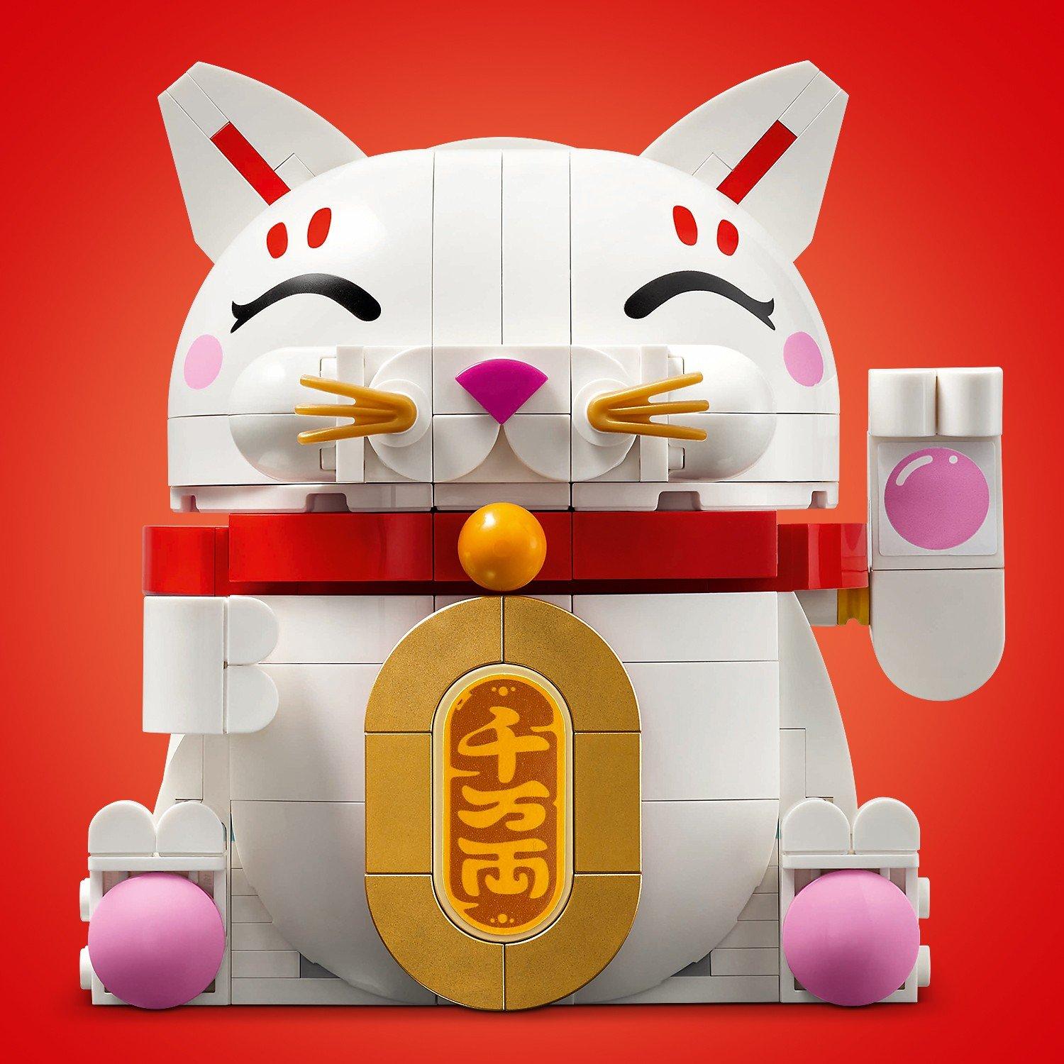 Gatto Fortunato - LEGO - Lucky Cat Display Model Building Kit 40813 - 11
