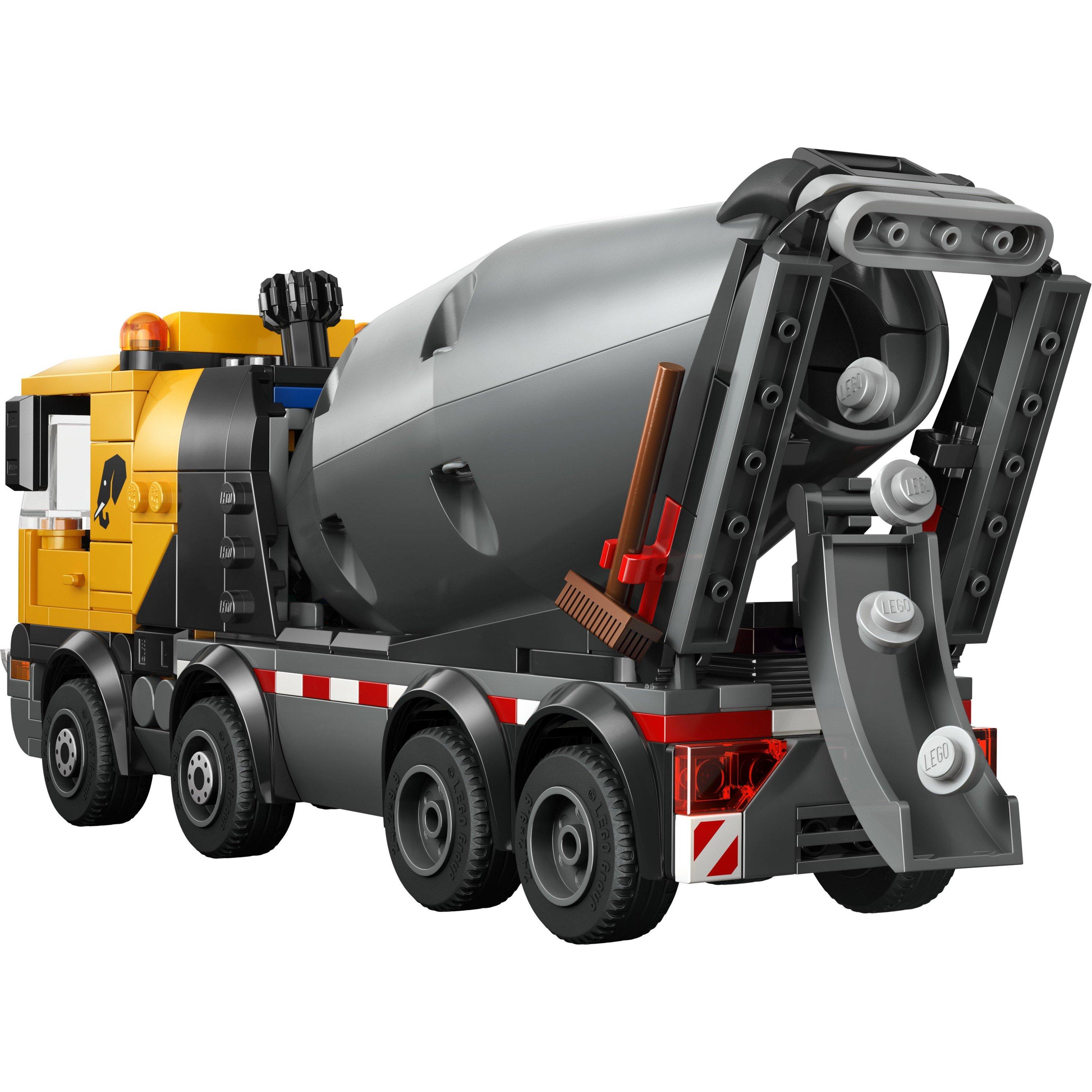 TBC - LEGO - City Cement Mixer Truck Construction Toy for Kids 60478 - 12