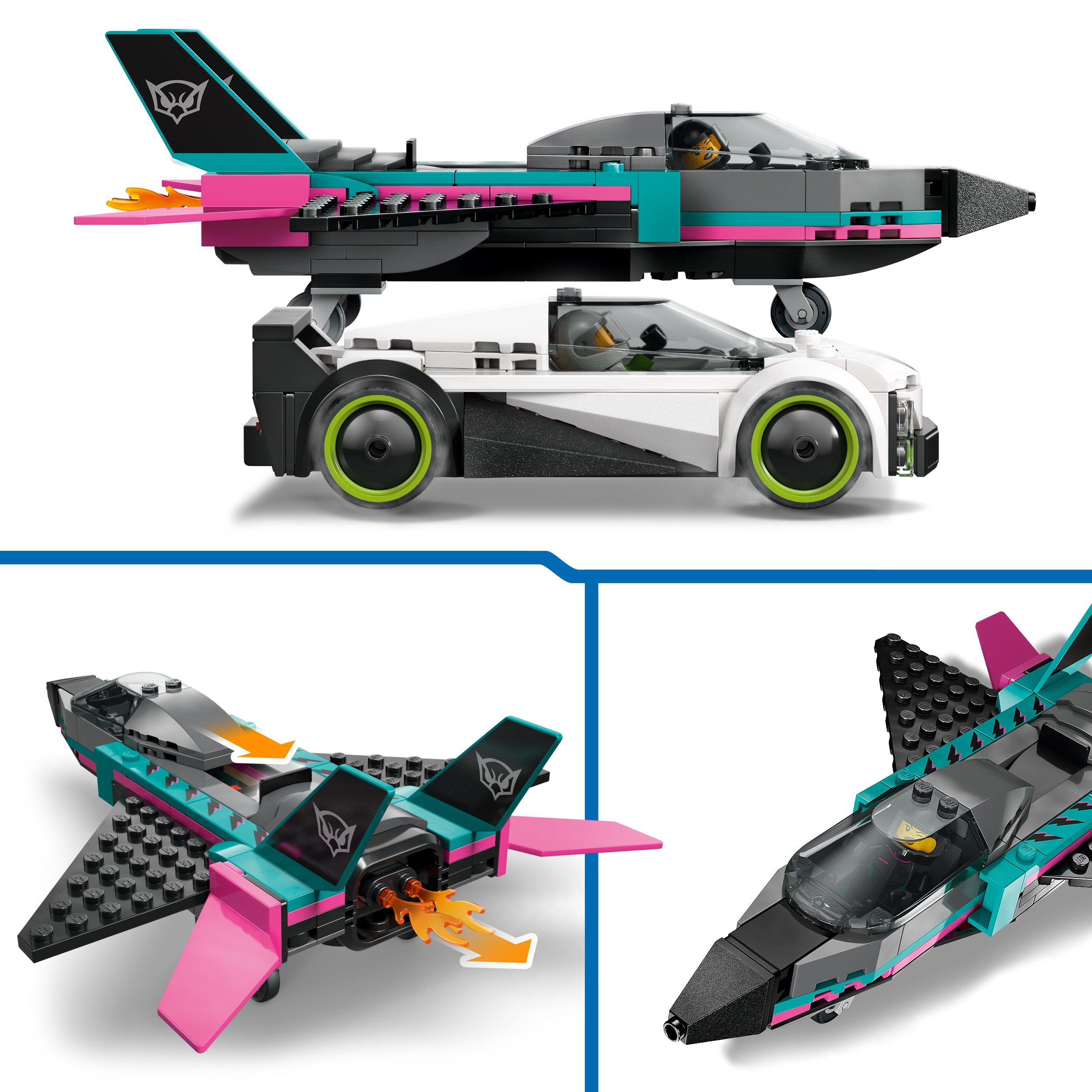 TBC - LEGO - City Jet vs. Car Toy – Vehicle Model Kit for Kids 60489 - 2
