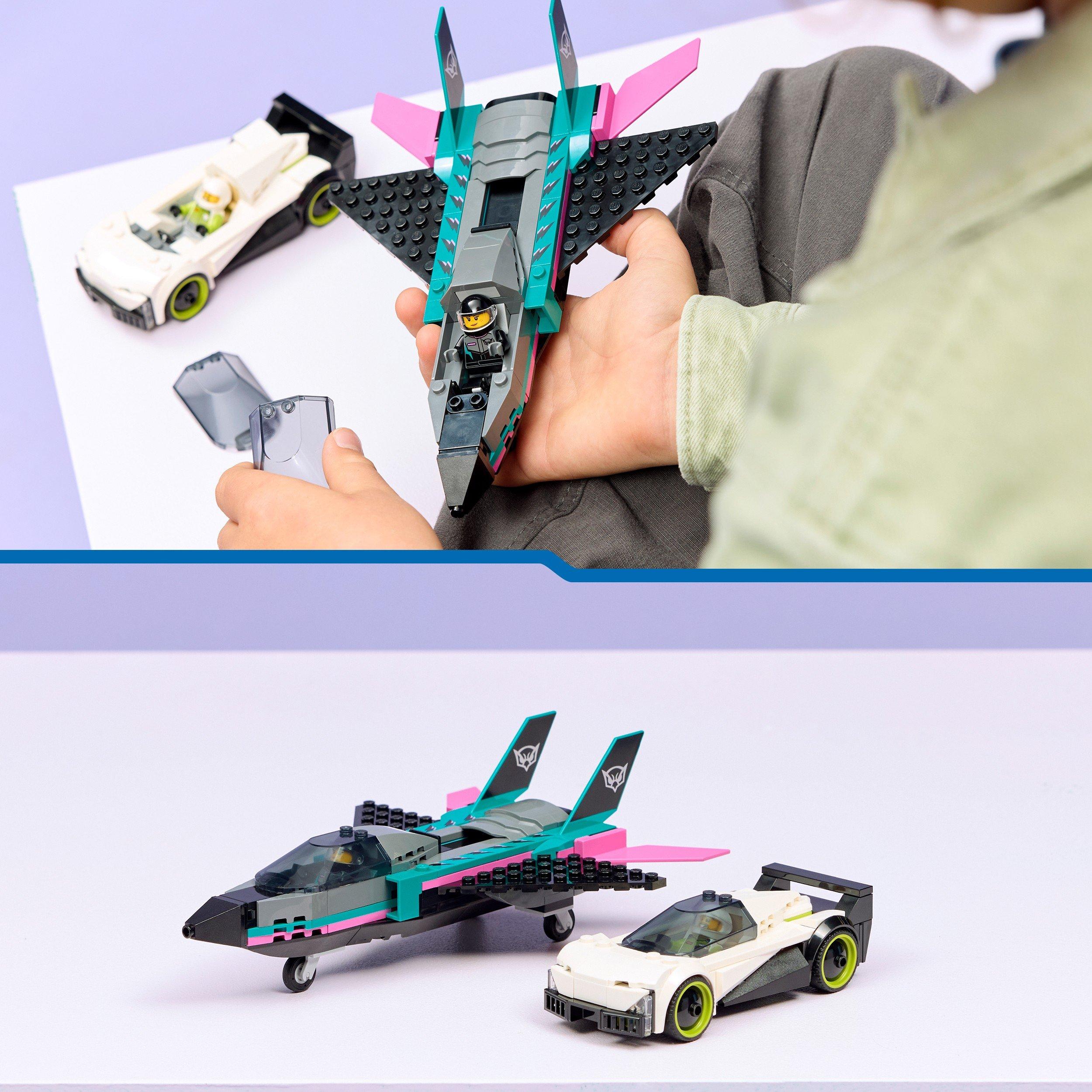 TBC - LEGO - City Jet vs. Car Toy – Vehicle Model Kit for Kids 60489 - 6