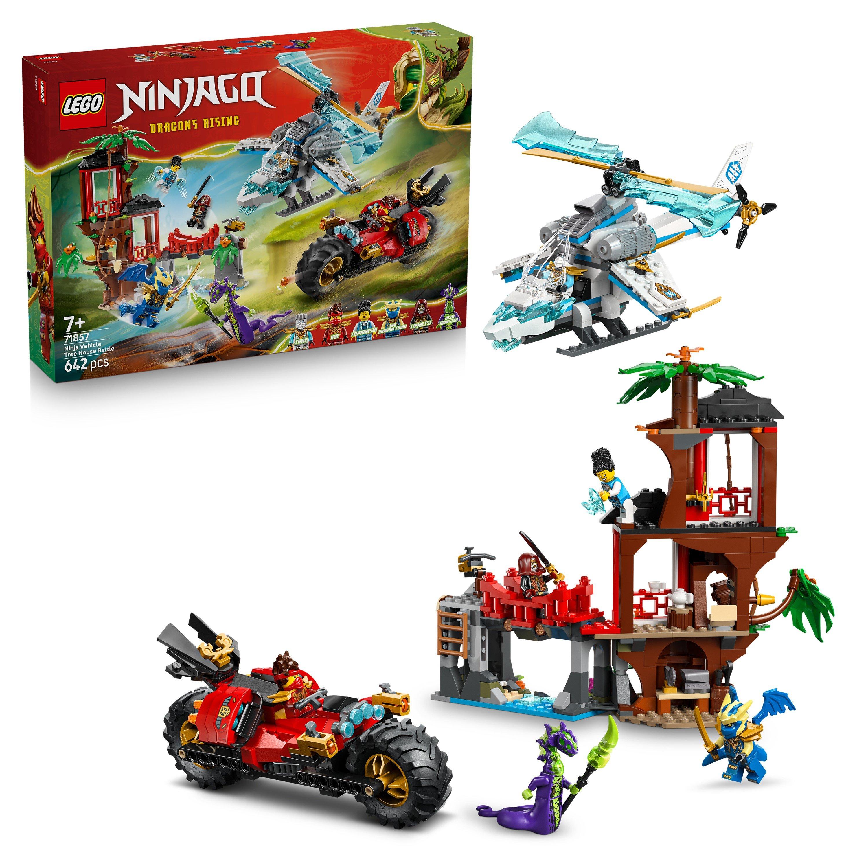 TBC - LEGO - NINJAGO Ninja Vehicle Tree House Battle Toy Set 71857 - 1