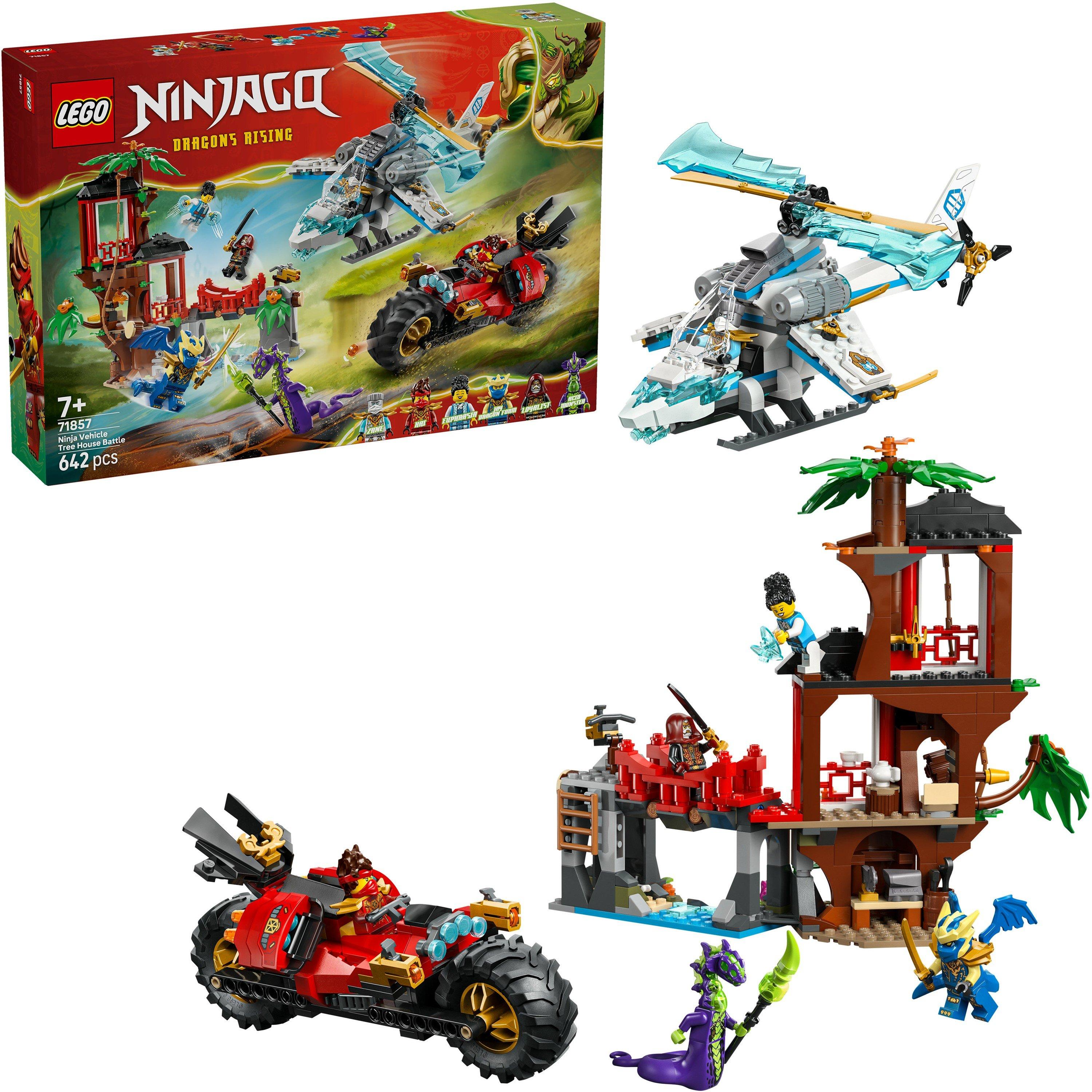 TBC - LEGO - NINJAGO Ninja Vehicle Tree House Battle Toy Set 71857 - 1