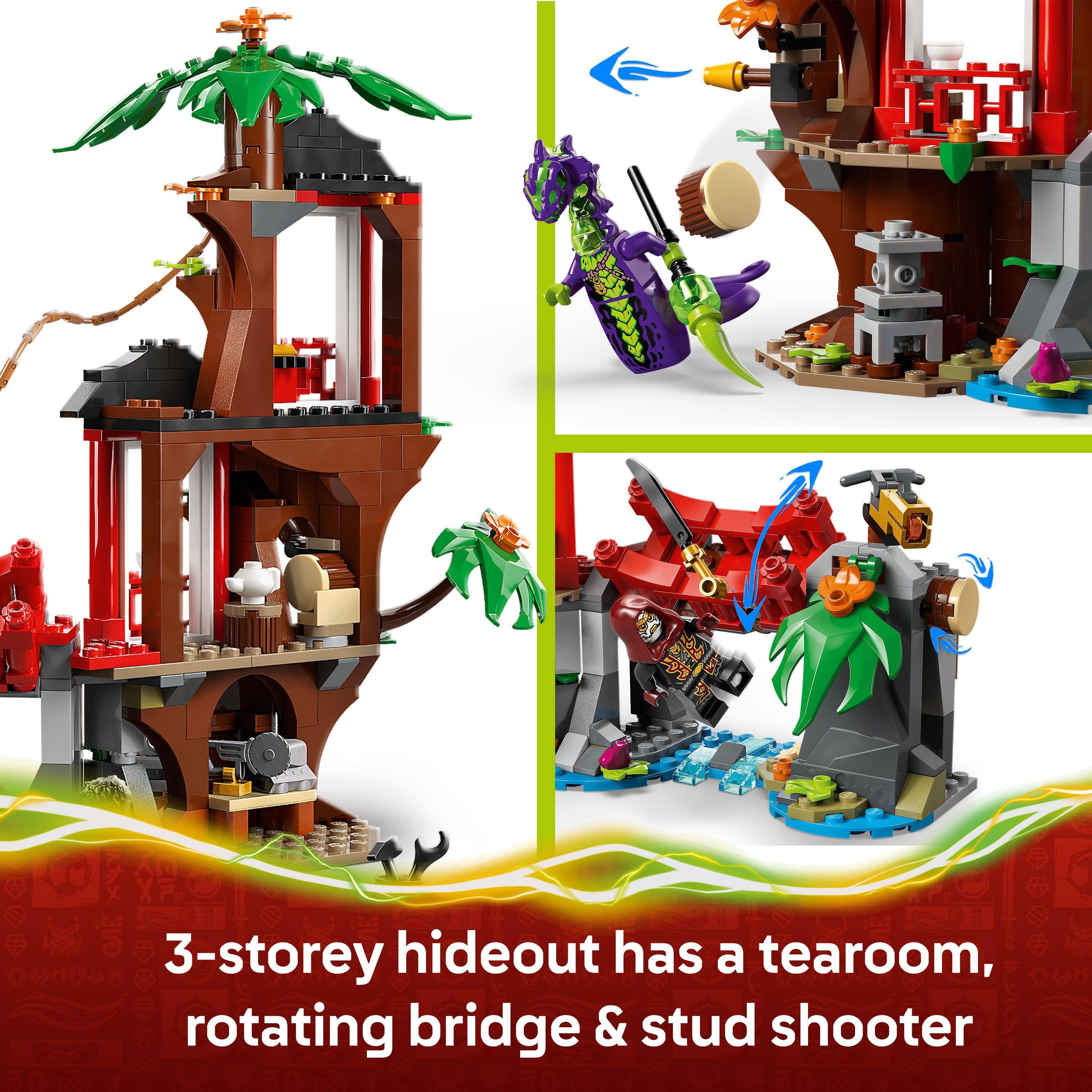TBC - LEGO - NINJAGO Ninja Vehicle Tree House Battle Toy Set 71857 - 4