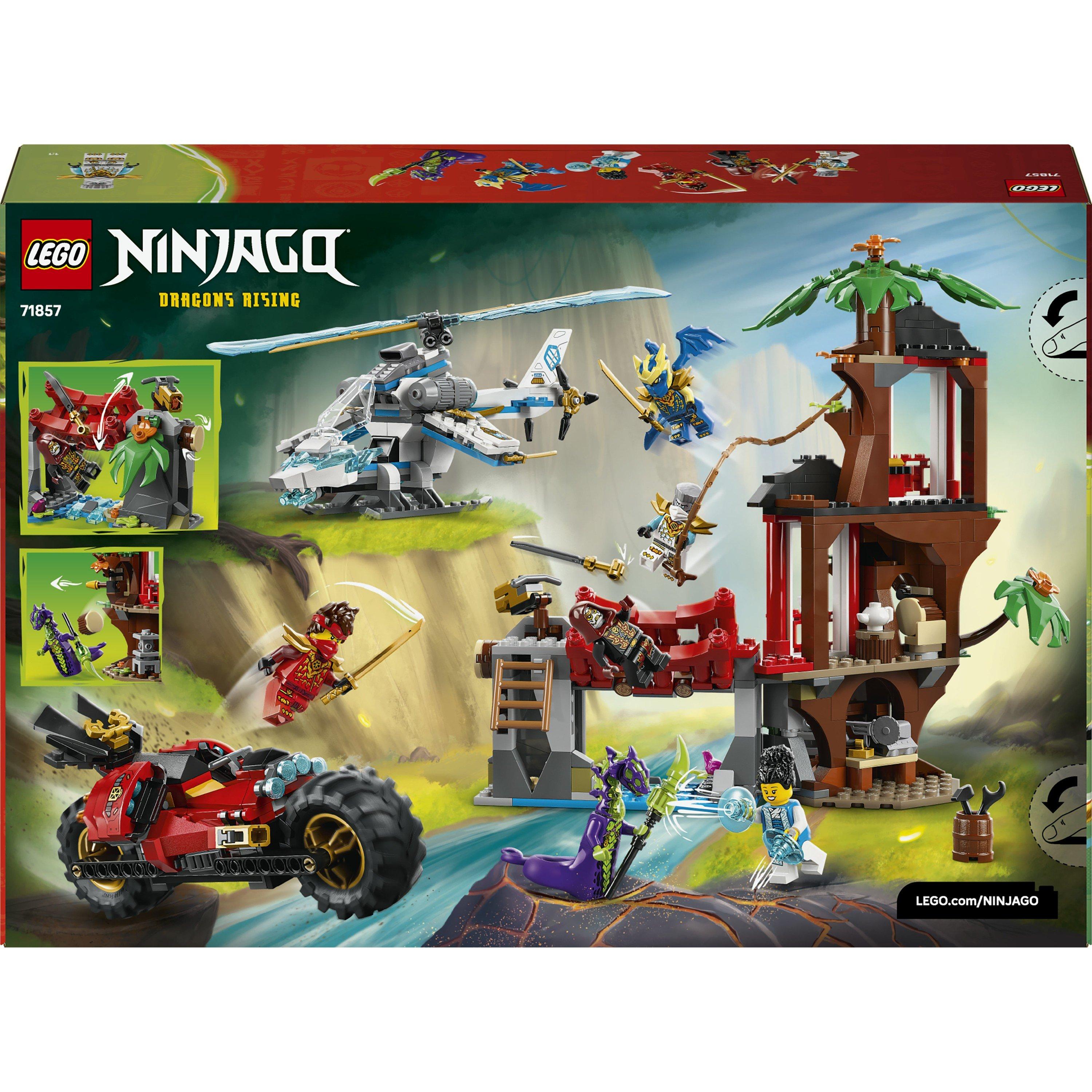TBC - LEGO - NINJAGO Ninja Vehicle Tree House Battle Toy Set 71857 - 9