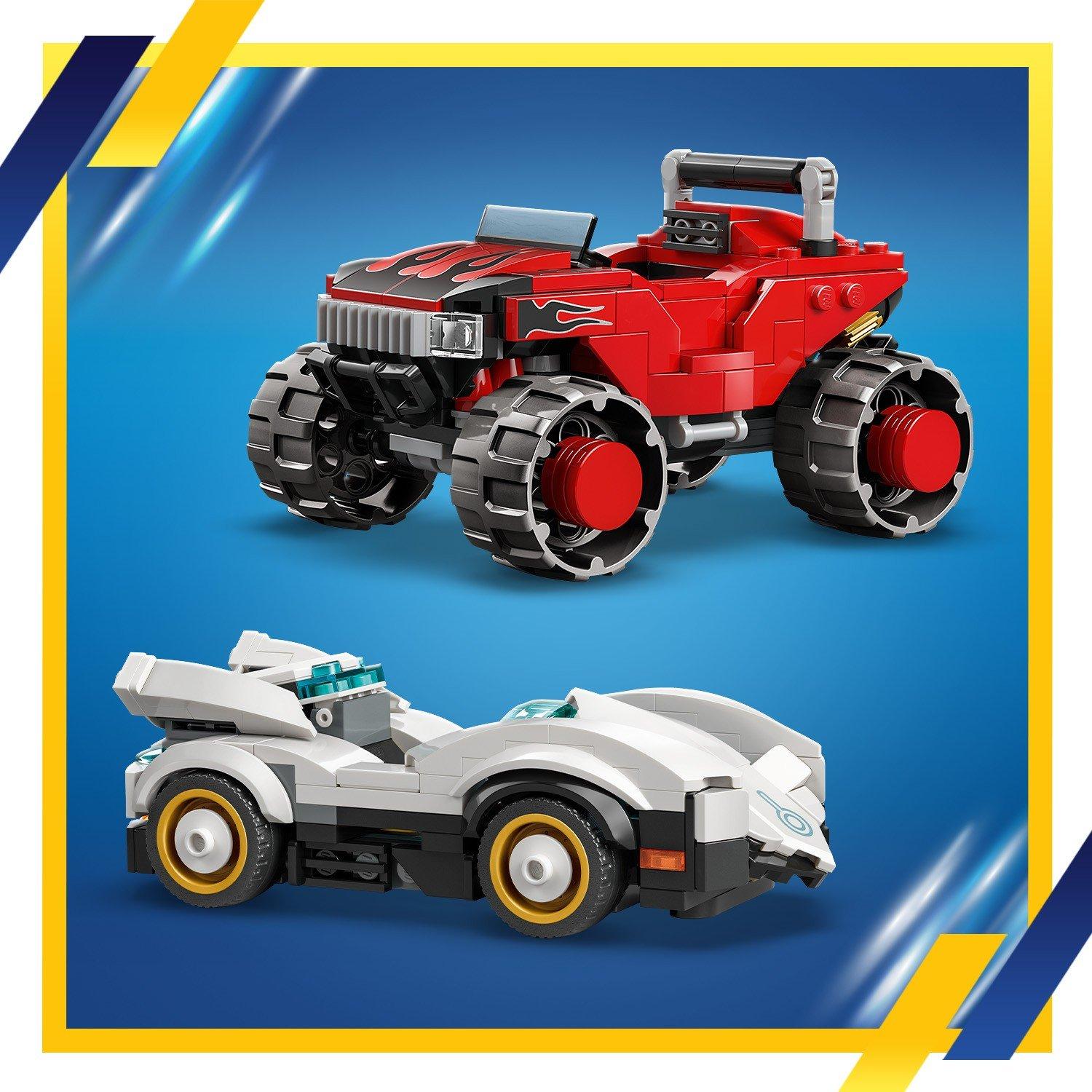 TBC - LEGO - Sonic the Hedgehog Silver’s Car vs. Knuckles’ Monster Truck 77118 - 11