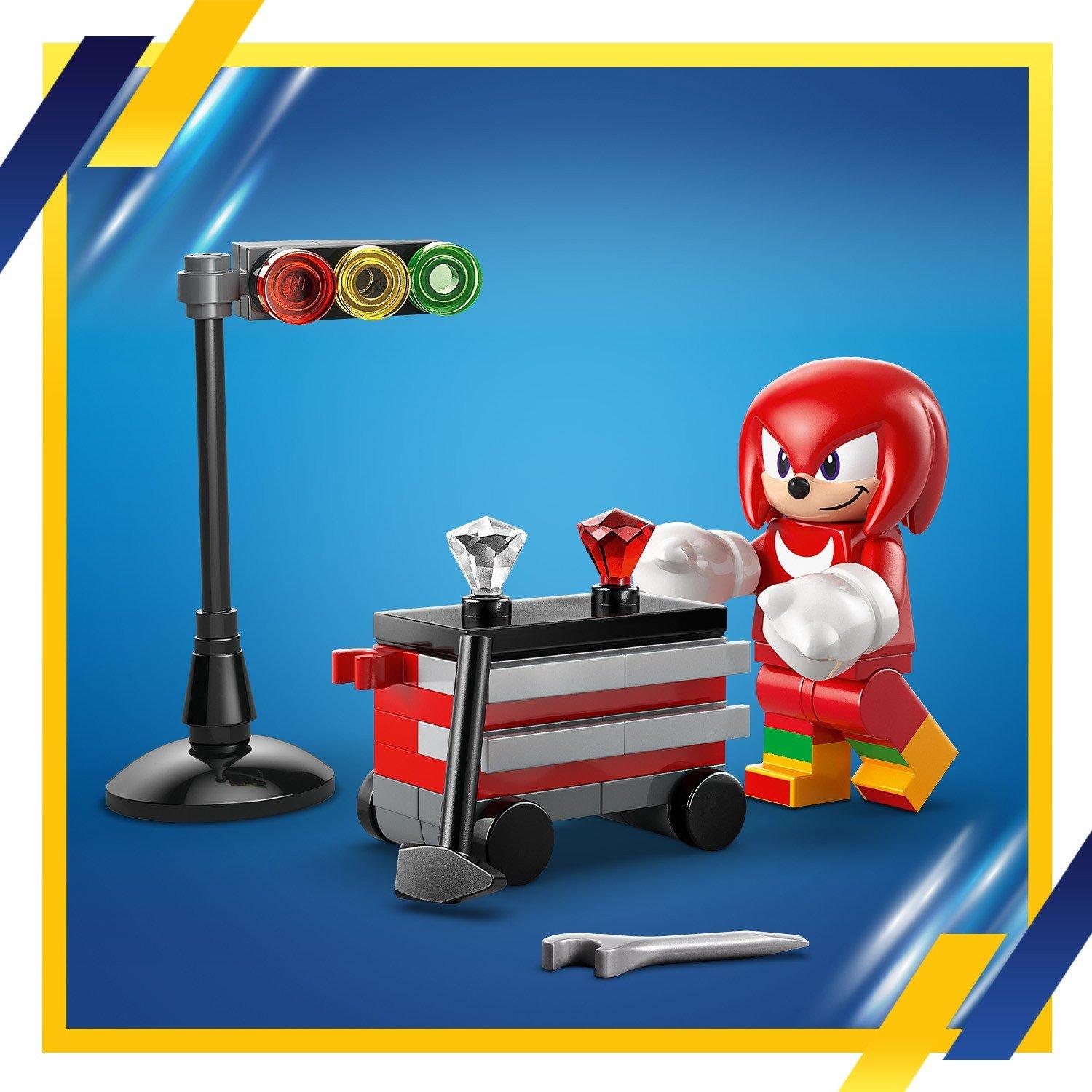 TBC - LEGO - Sonic the Hedgehog Silver’s Car vs. Knuckles’ Monster Truck 77118 - 12