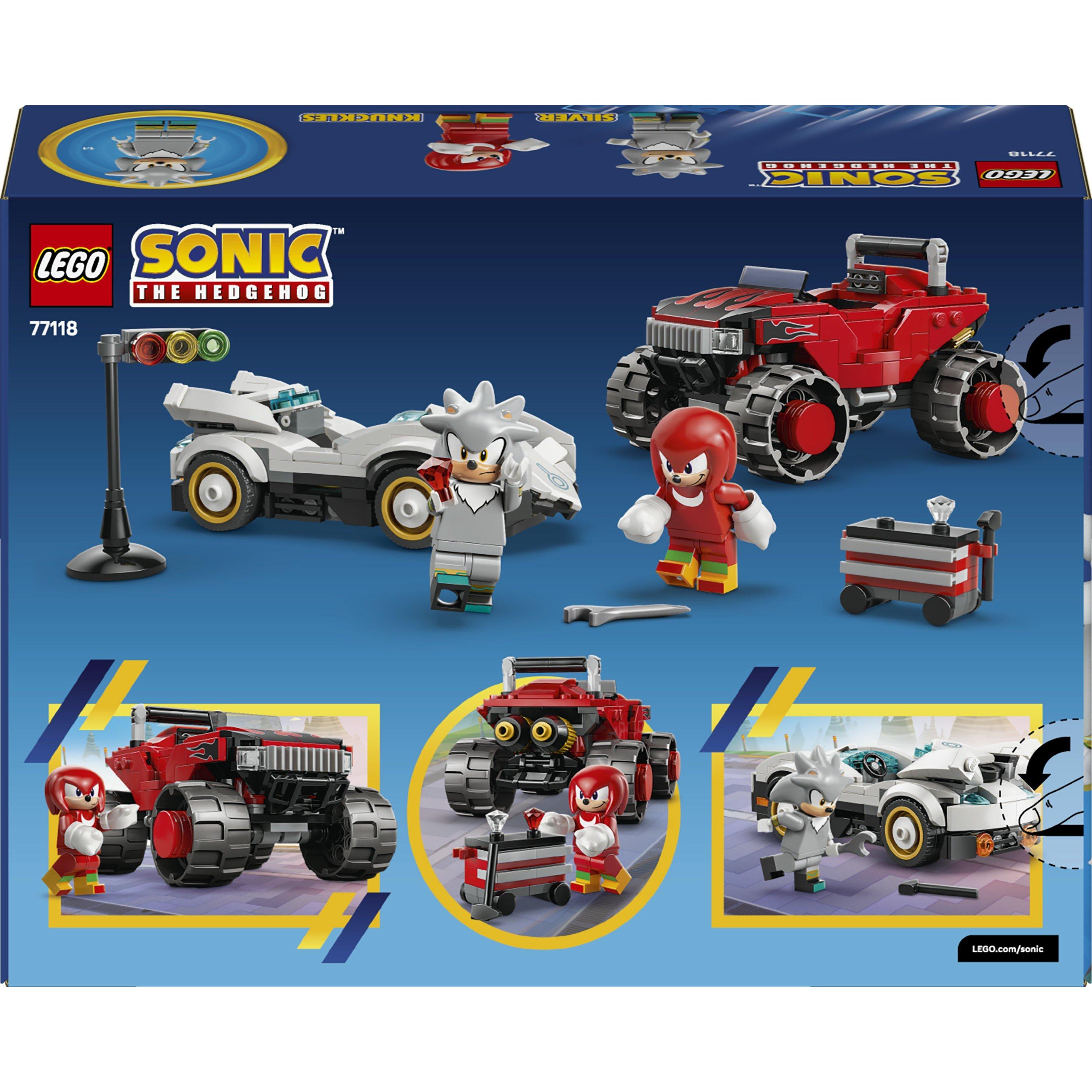 TBC - LEGO - Sonic the Hedgehog Silver’s Car vs. Knuckles’ Monster Truck 77118 - 9