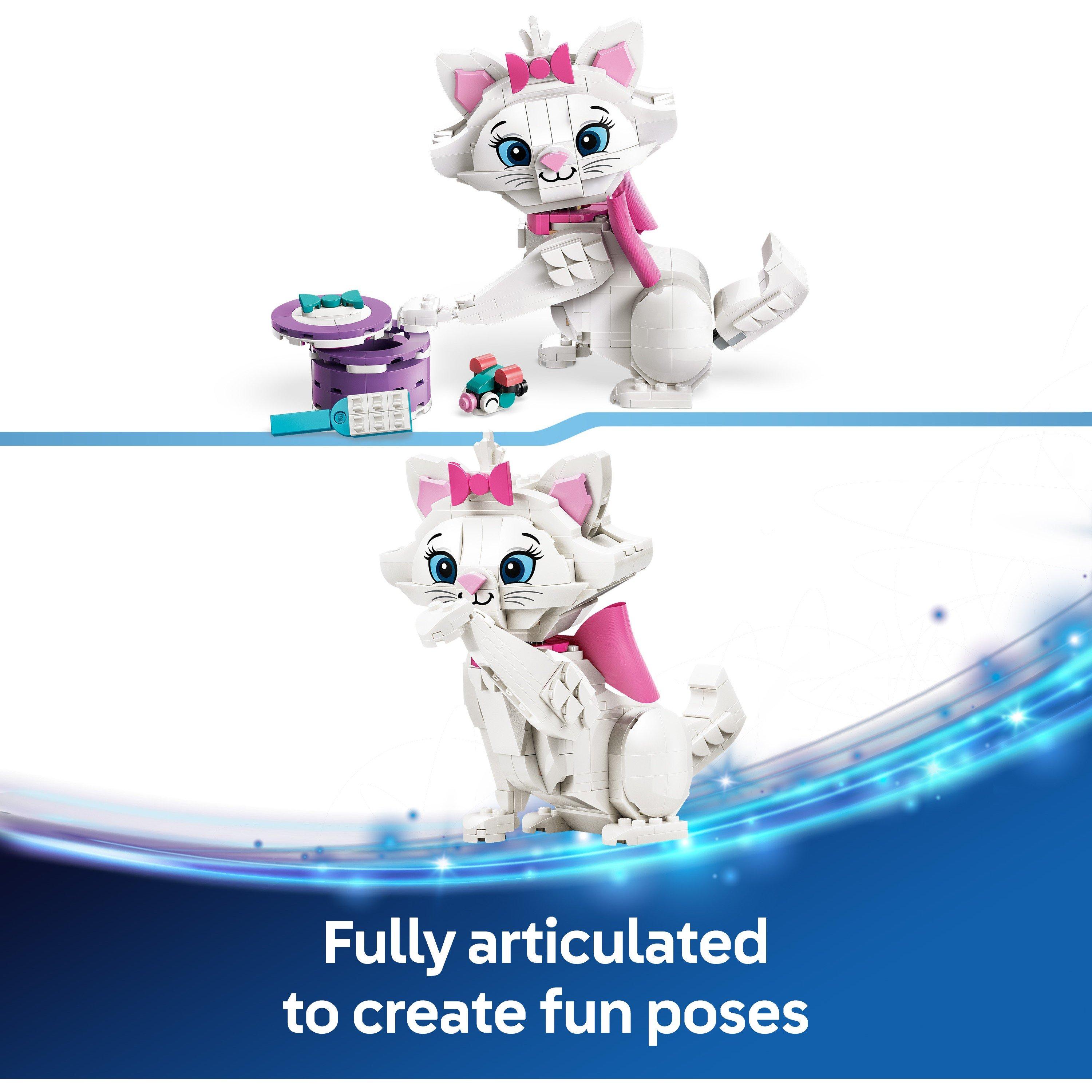 Aristocats - LEGO - Disney The Aristocats Adorable Marie Cat Figure 43286 - 5