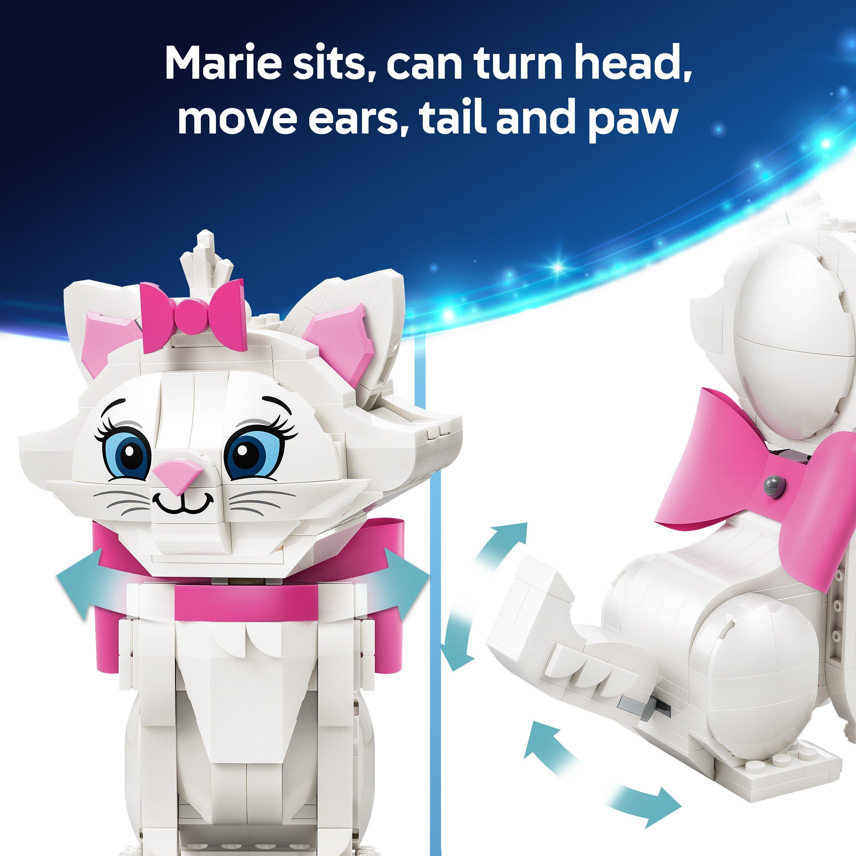 Aristocats - LEGO - Disney The Aristocats Adorable Marie Cat Figure 43286 - 6