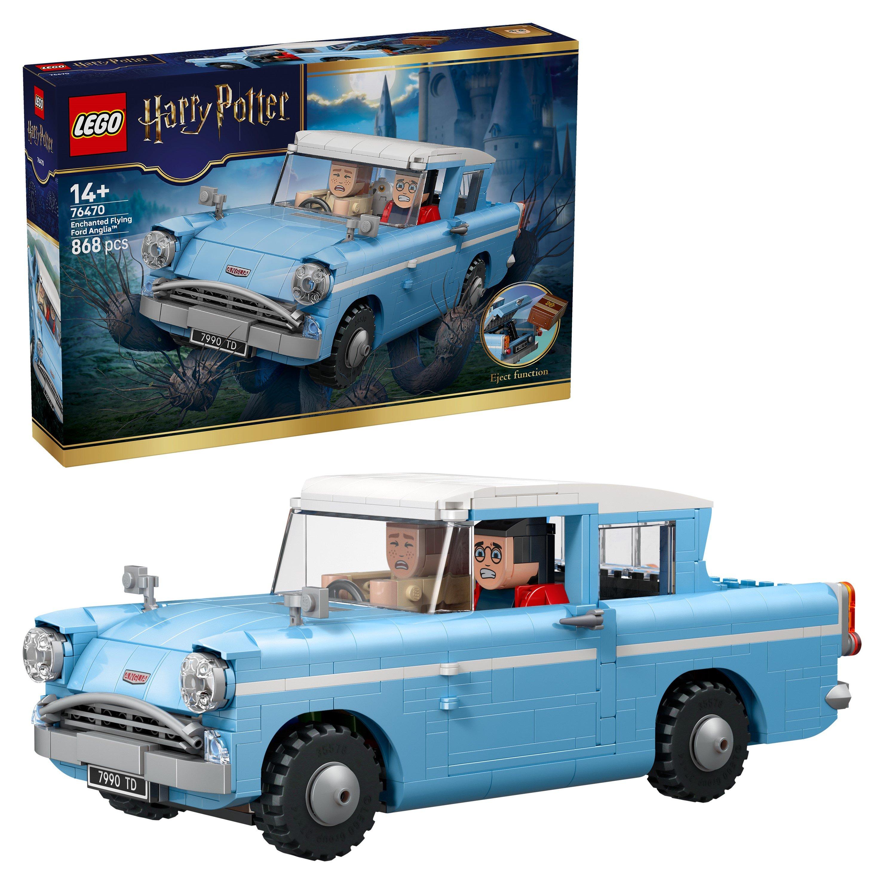 Flying Car - LEGO - Harry Potter Enchanted Flying Ford Anglia Car Toy 76470 - 1