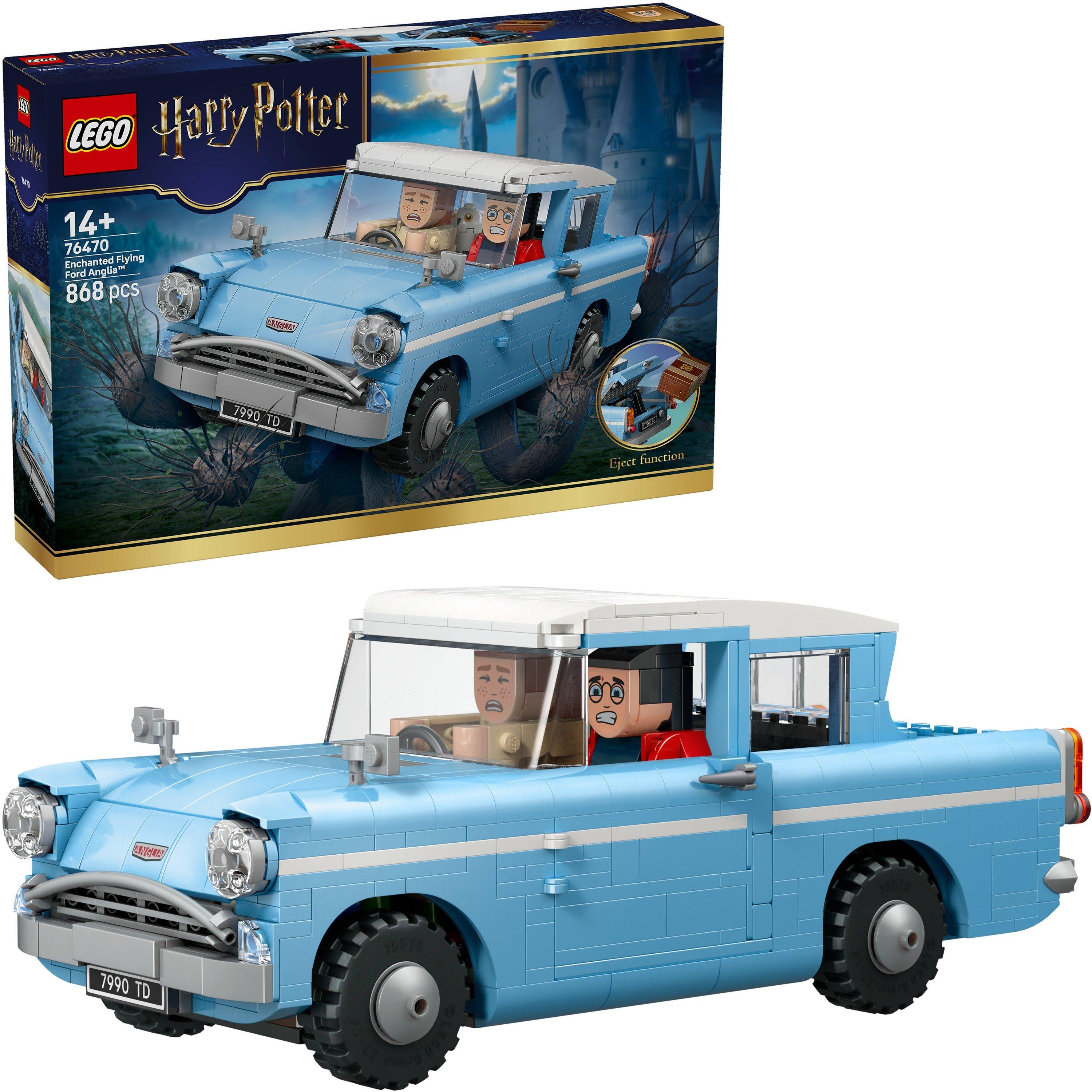 Flying Car - LEGO - Harry Potter Enchanted Flying Ford Anglia Car Toy 76470 - 1
