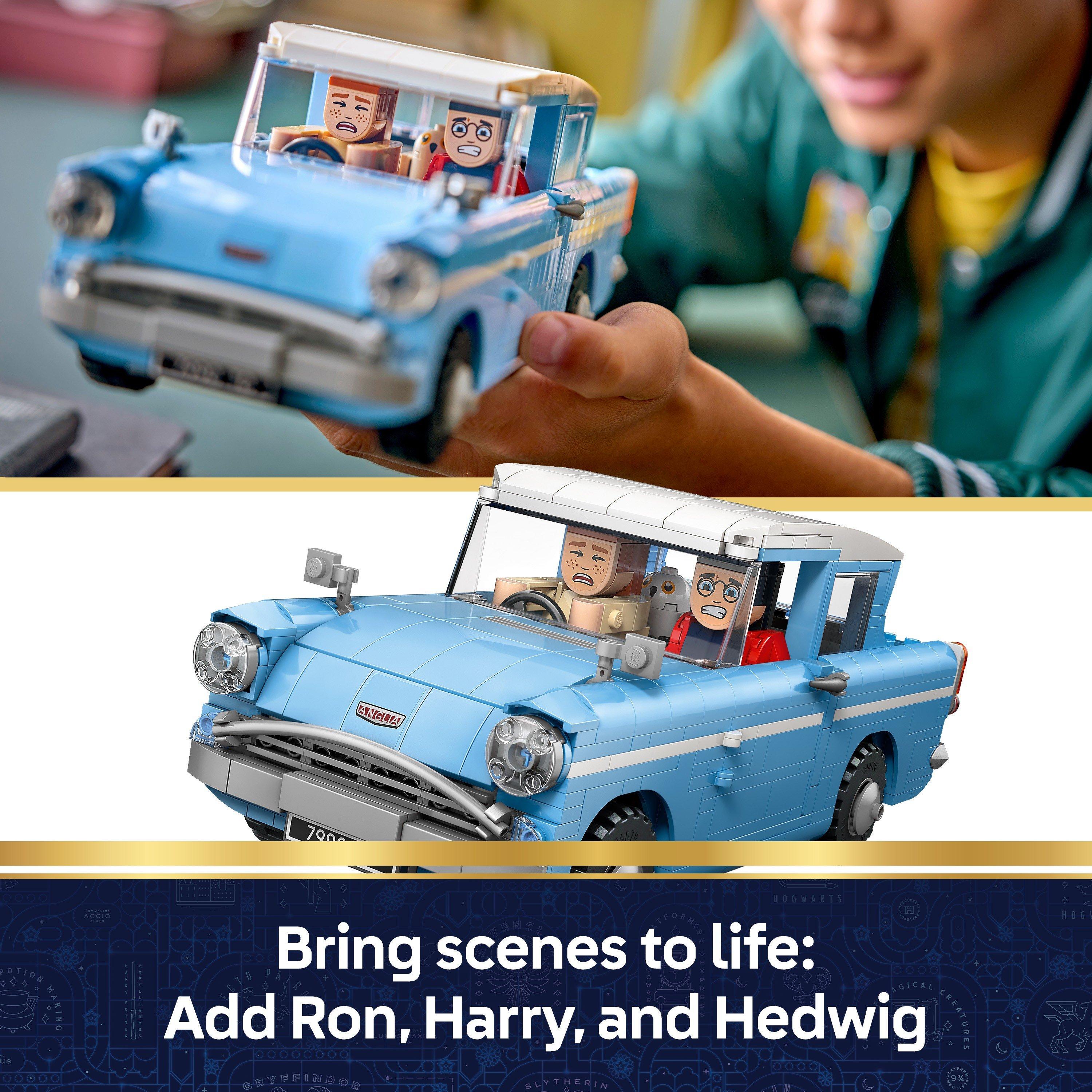 Flying Car - LEGO - Harry Potter Enchanted Flying Ford Anglia Car Toy 76470 - 4