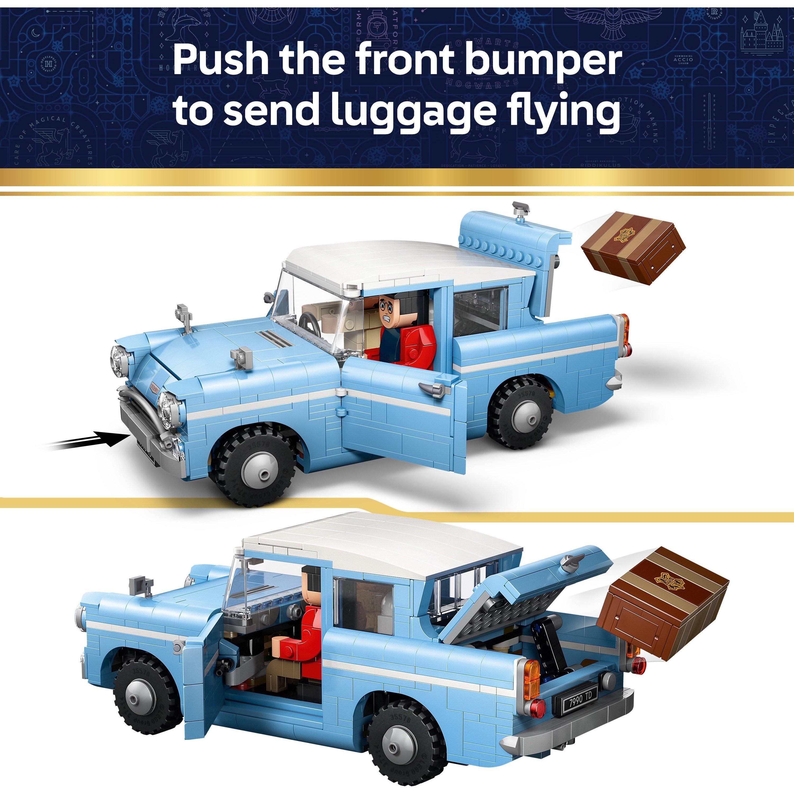 Flying Car - LEGO - Harry Potter Enchanted Flying Ford Anglia Car Toy 76470 - 6