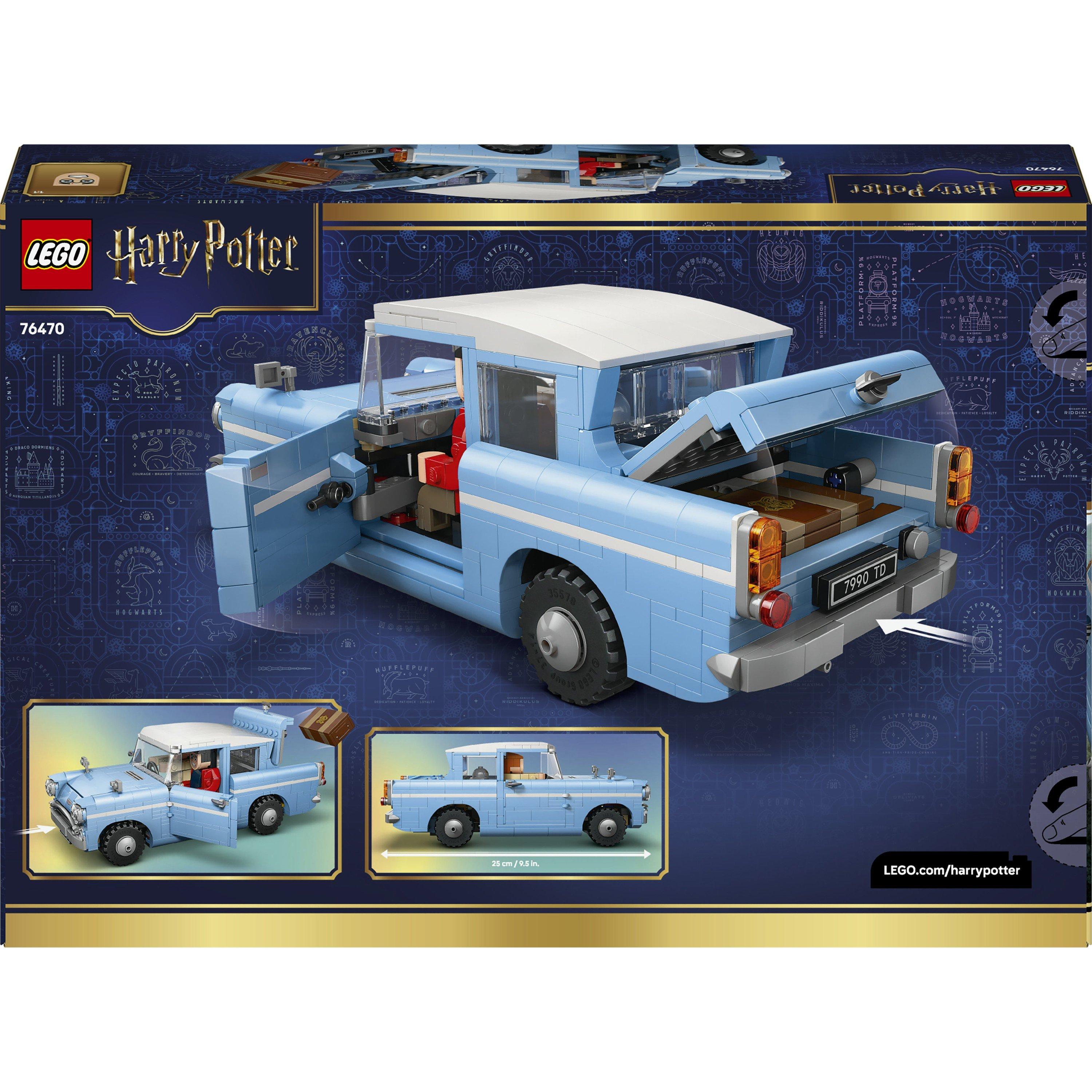 Flying Car - LEGO - Harry Potter Enchanted Flying Ford Anglia Car Toy 76470 - 10