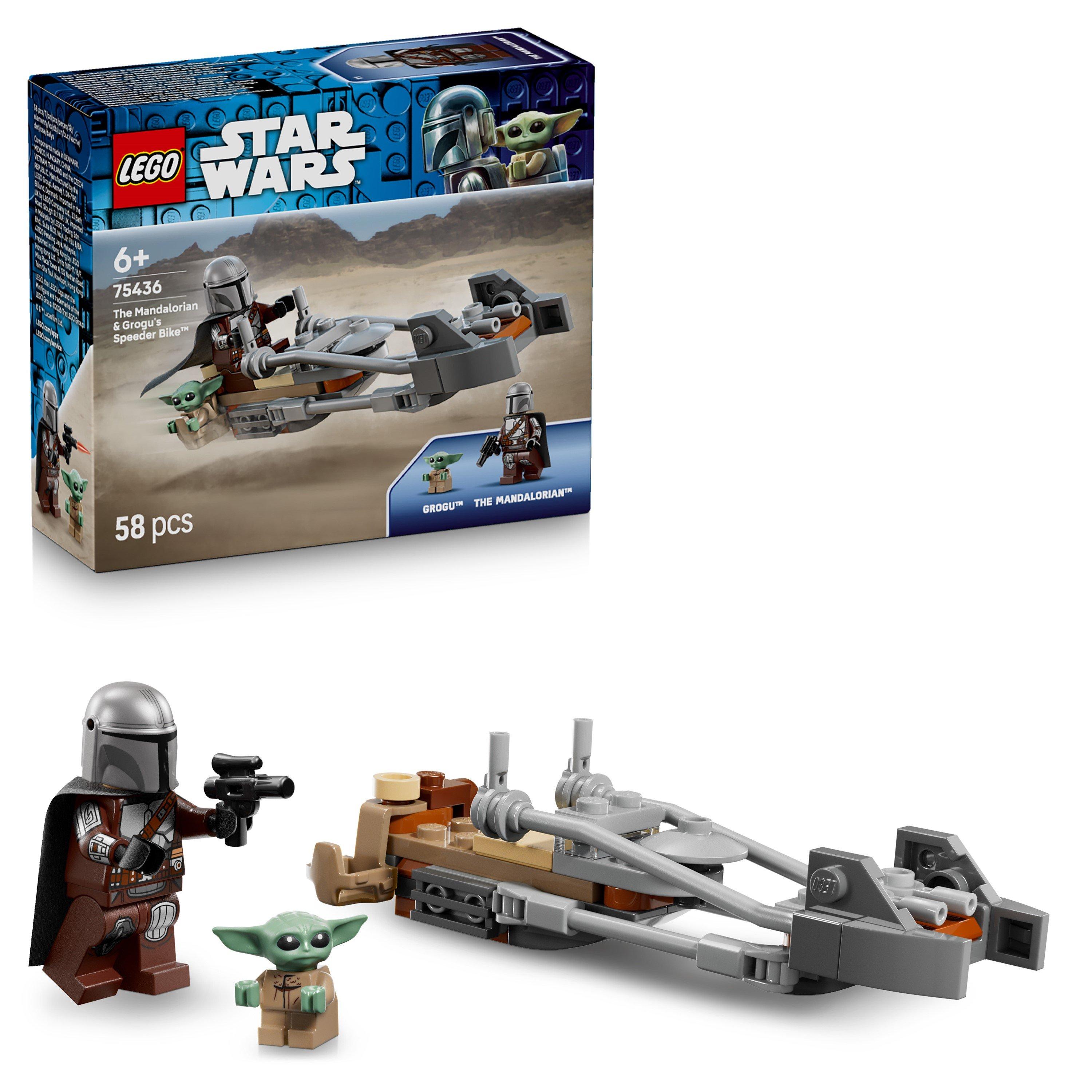 TBC - LEGO - Star Wars The Mandalorian & Grogu’s Speeder Bike 75436 - 1