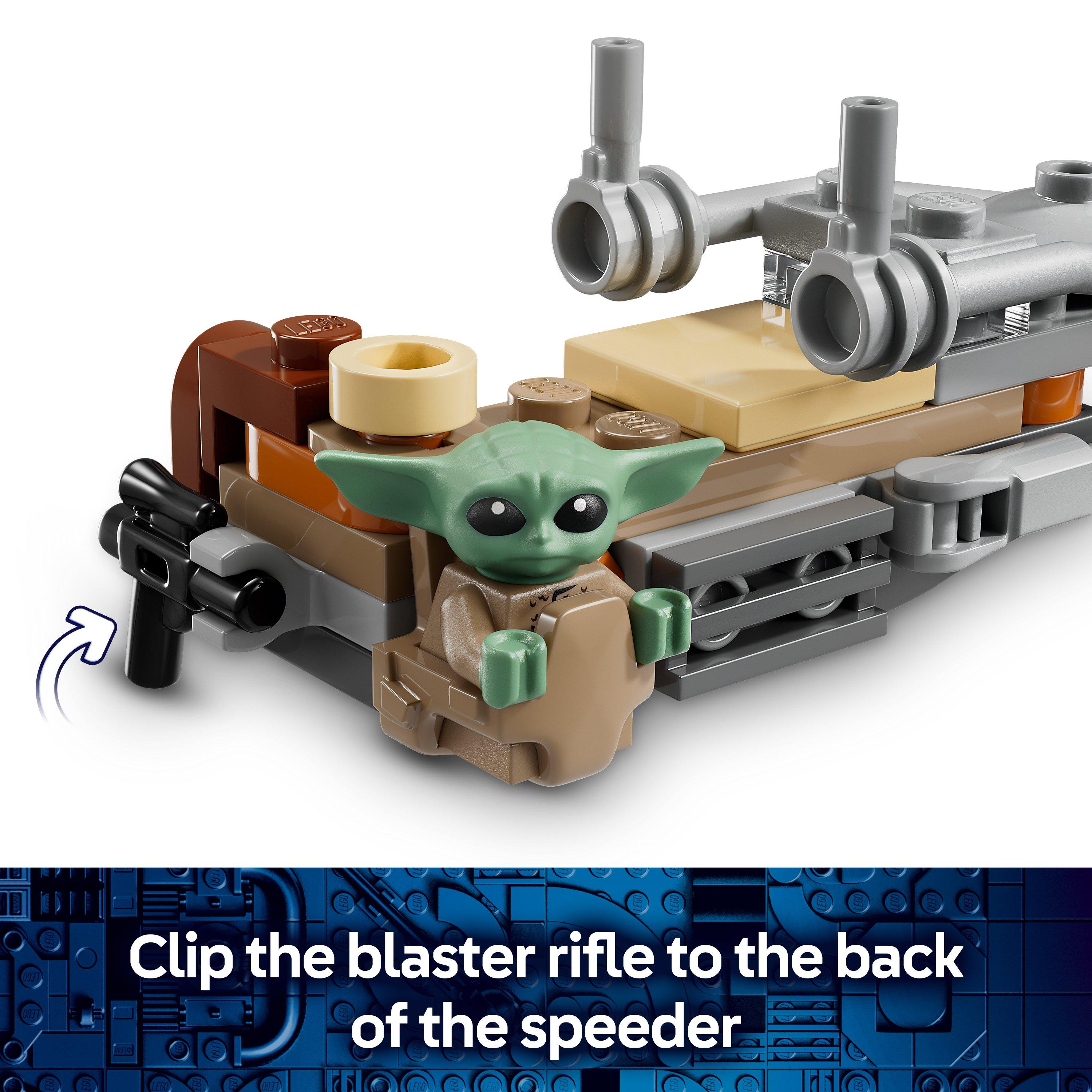 TBC - LEGO - Star Wars The Mandalorian & Grogu’s Speeder Bike 75436 - 3