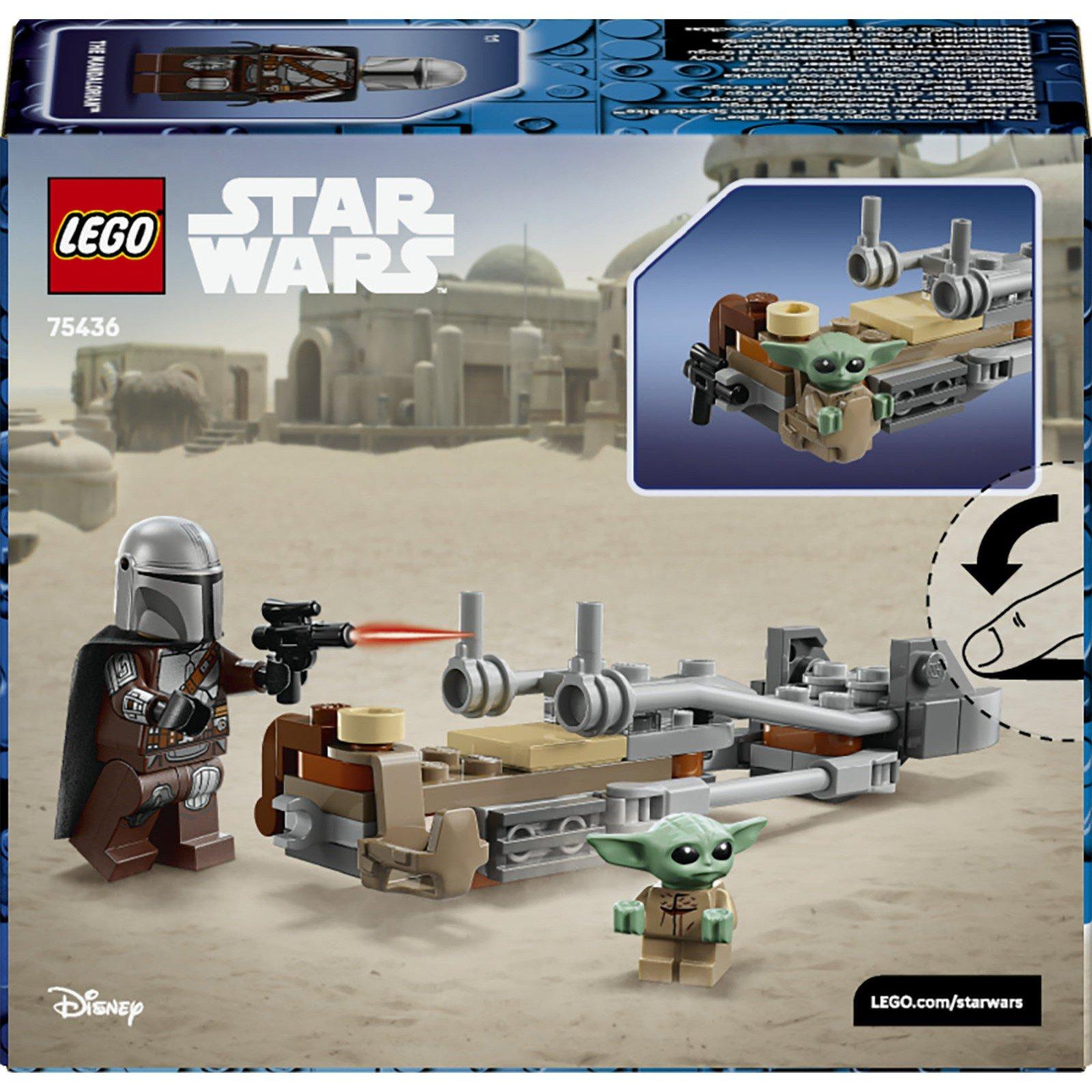 TBC - LEGO - Star Wars The Mandalorian & Grogu’s Speeder Bike 75436 - 9