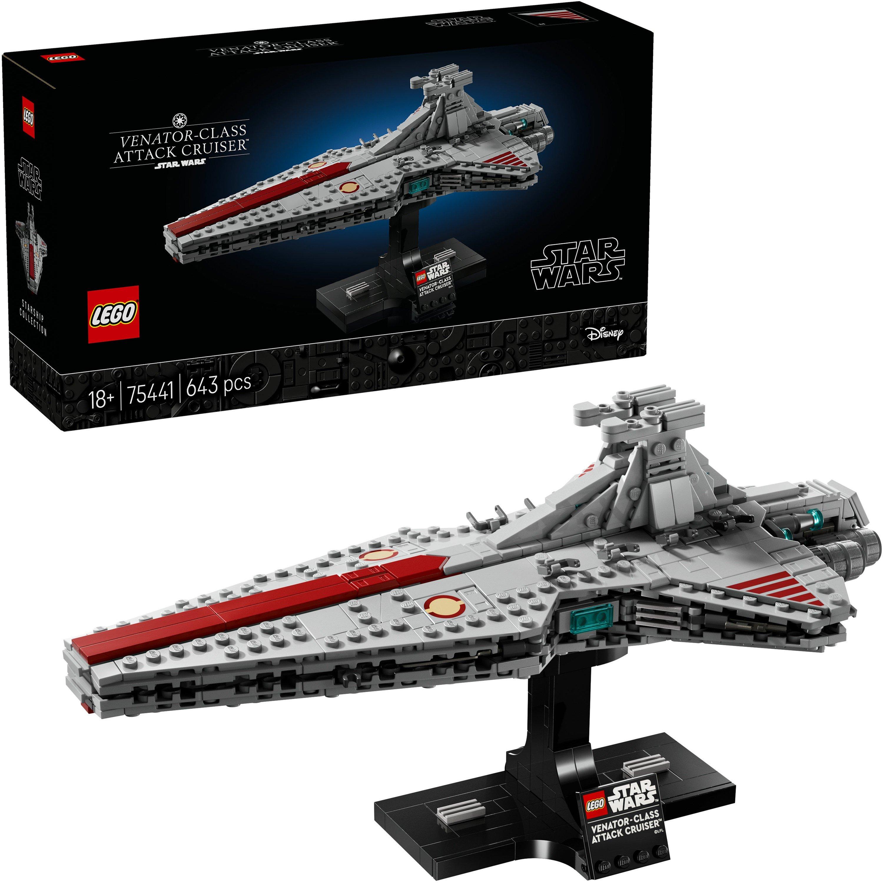 Venator Class - LEGO - Star Wars Venator-Class Attack Cruiser Model Kit 75441 - 1