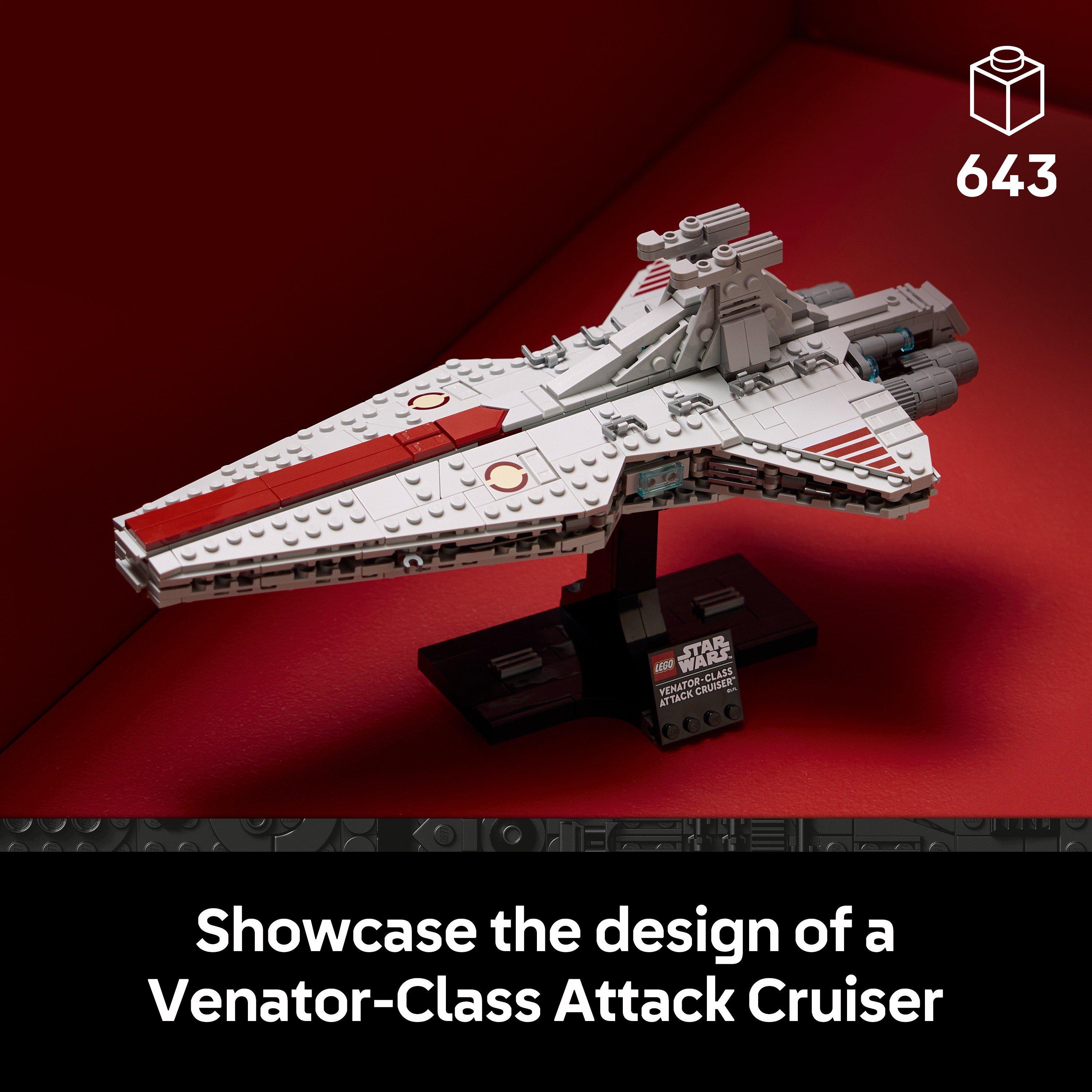LEGO Star Wars Venator-Class Attack Cruiser Model Kit 75441 | Sports Direct