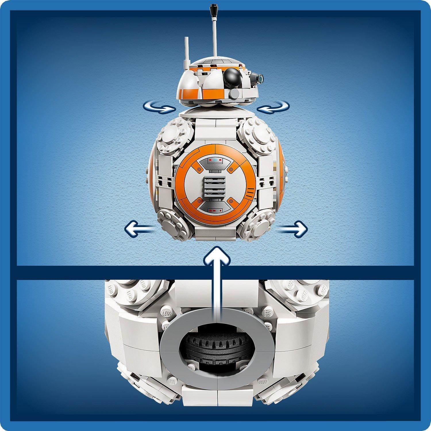 BB8 - LEGO - Star Wars BB-8 Astromech Droid Building Toy 75452 - 10