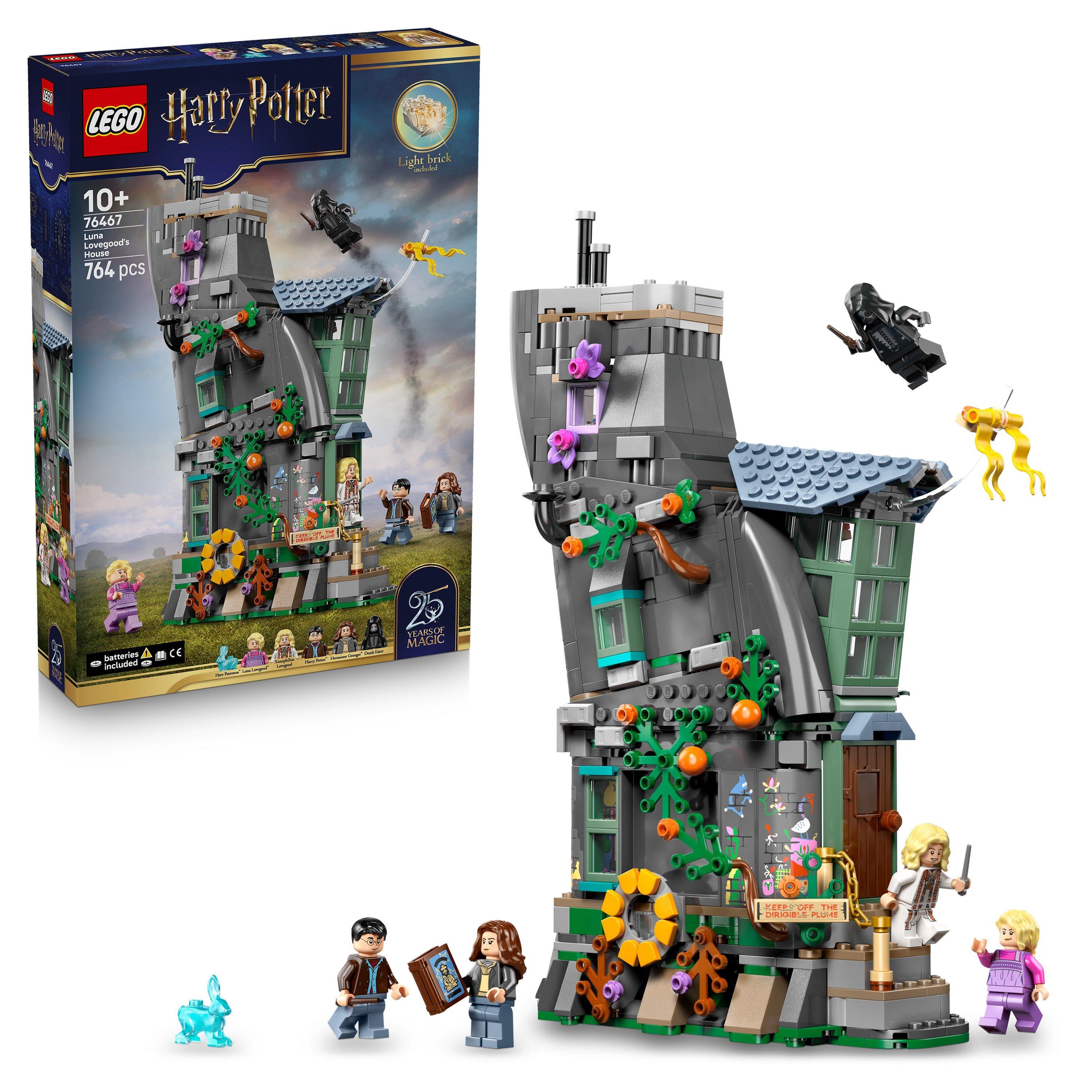 Lunas House - LEGO - Harry Potter Luna Lovegood’s House Toy for Kids 76467