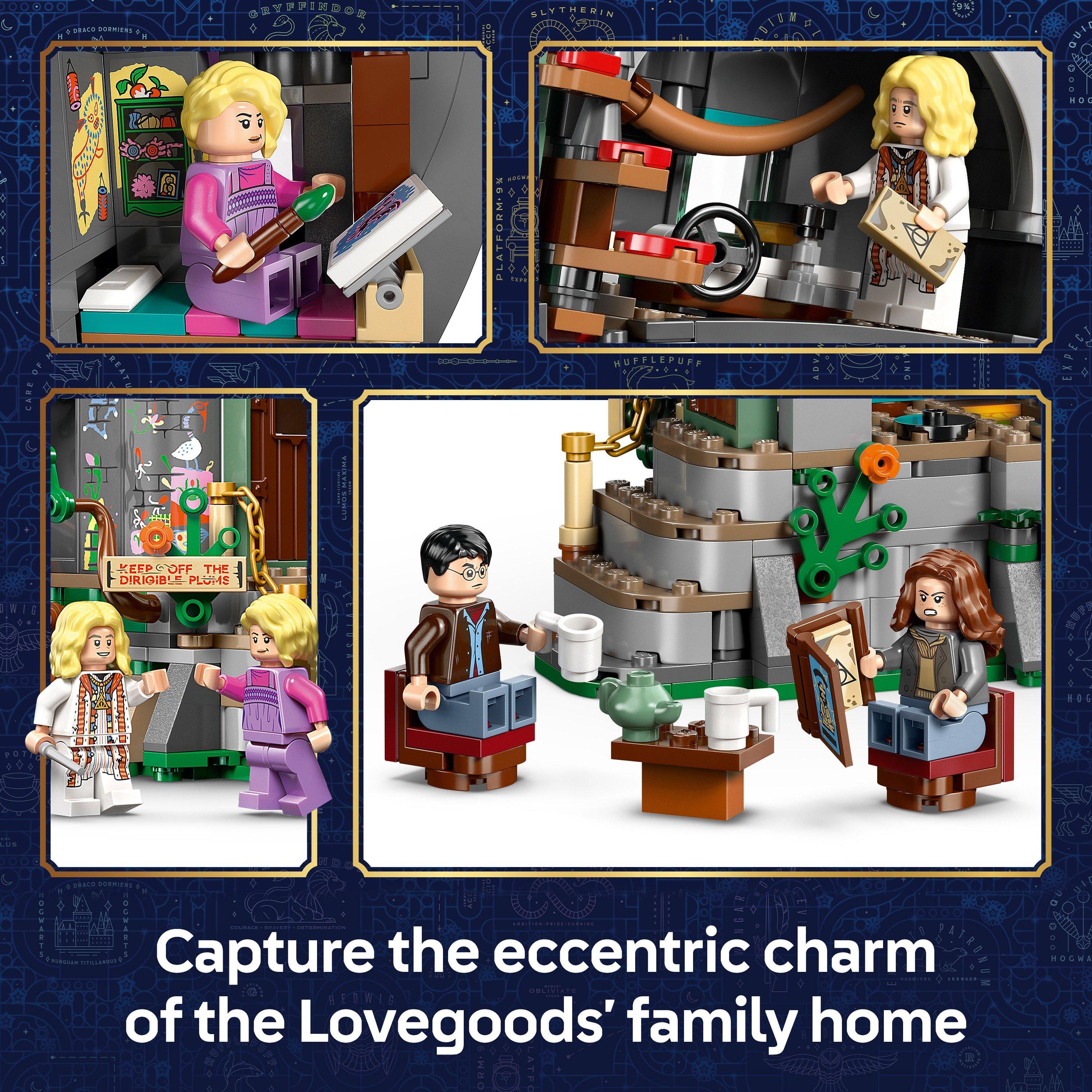 Lunas House - LEGO - Harry Potter Luna Lovegood’s House Toy for Kids 76467 - 5