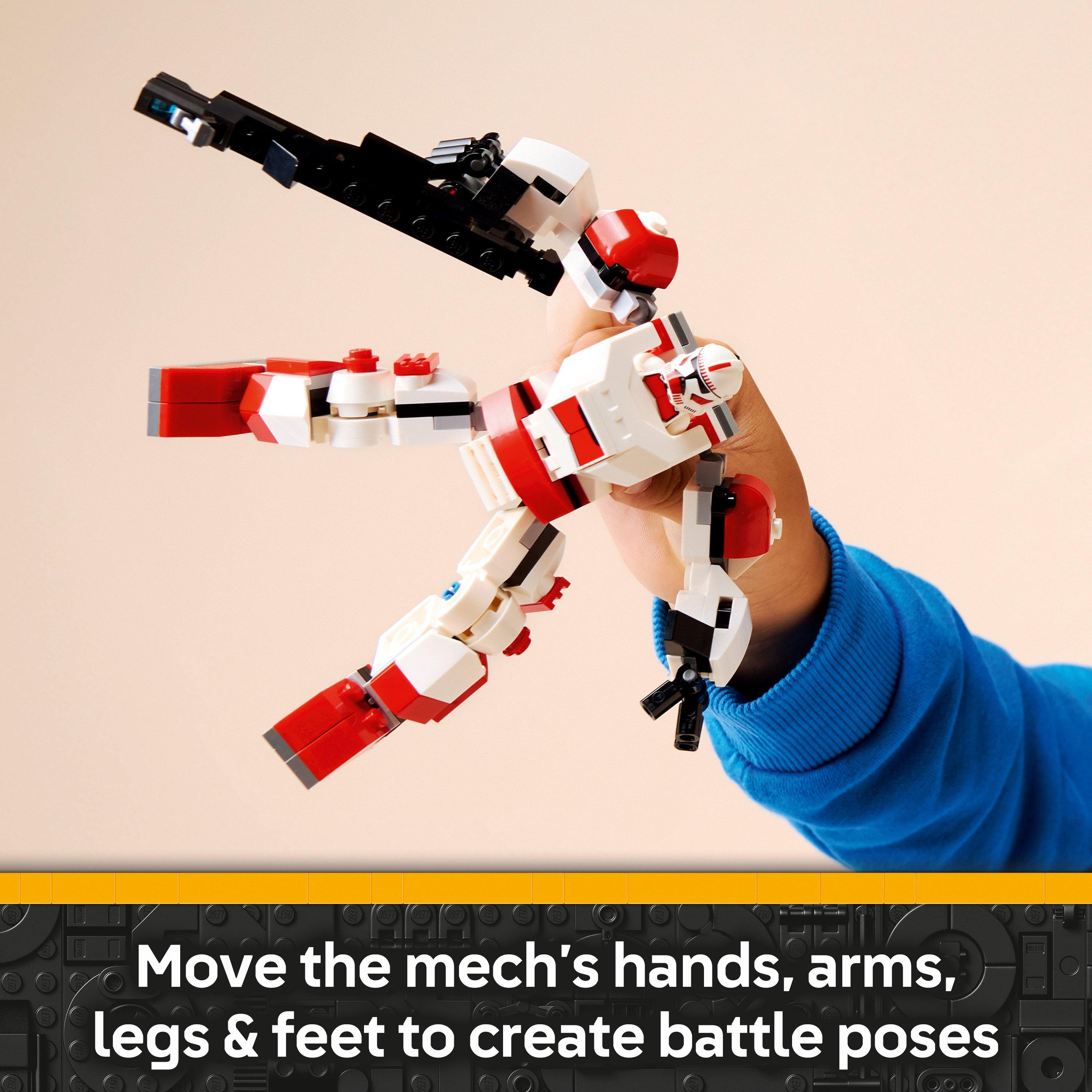 TBC - LEGO - Star Wars Clone Shock Trooper Mech Building Toy 75448 - 2