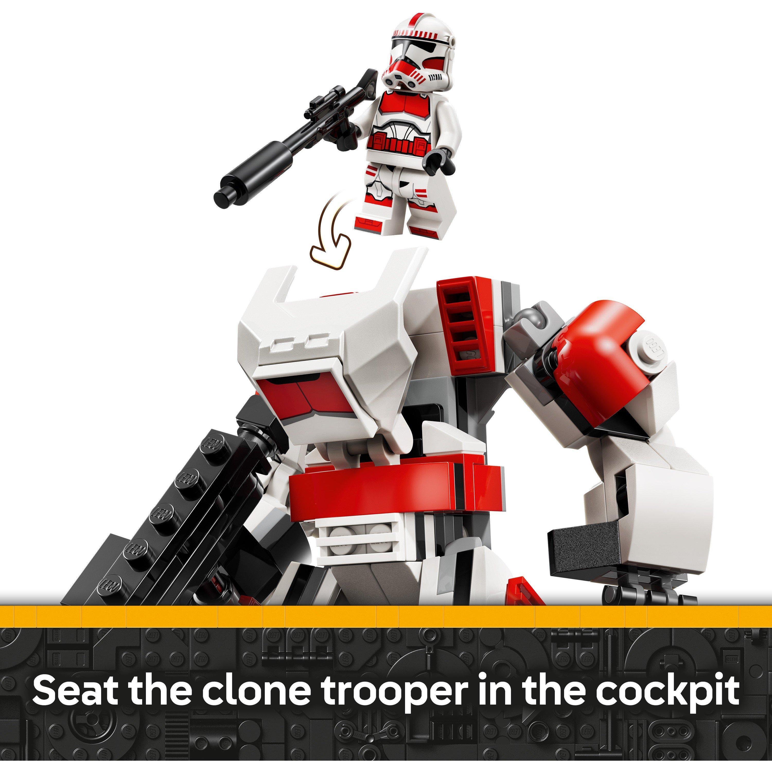 TBC - LEGO - Star Wars Clone Shock Trooper Mech Building Toy 75448 - 6