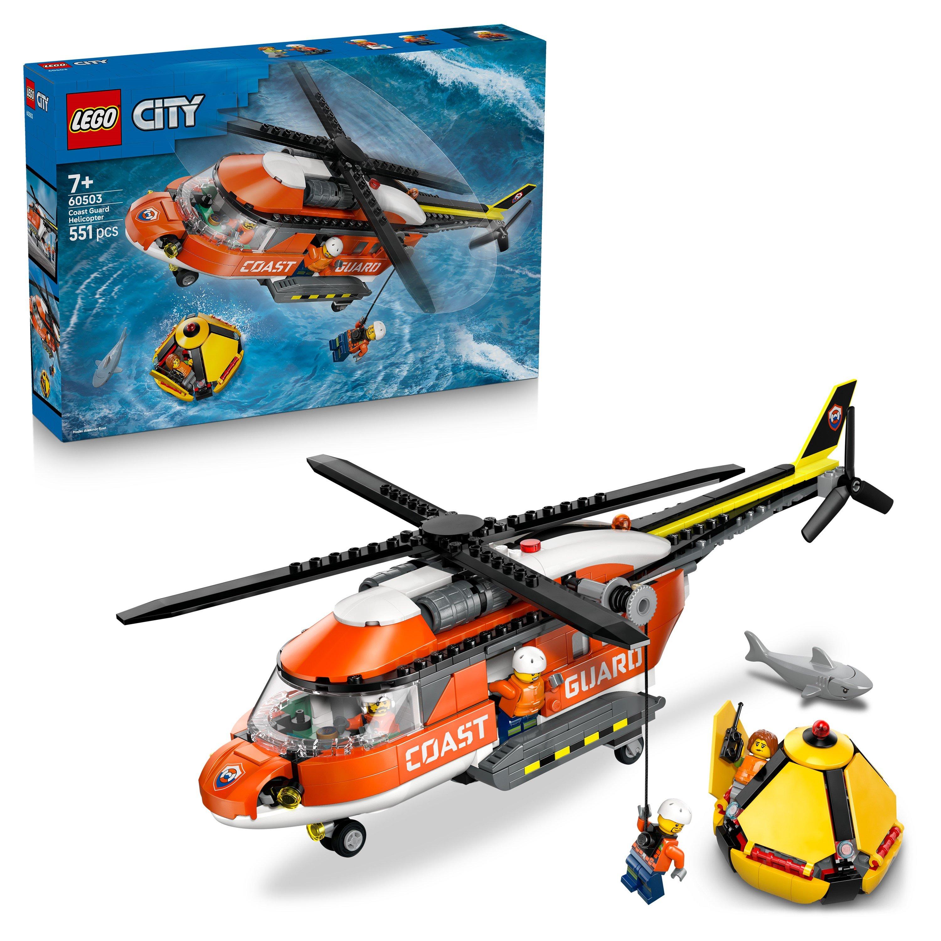 TBC - LEGO - City Coast Guard Helicopter Toy Building Set 60503 - 1