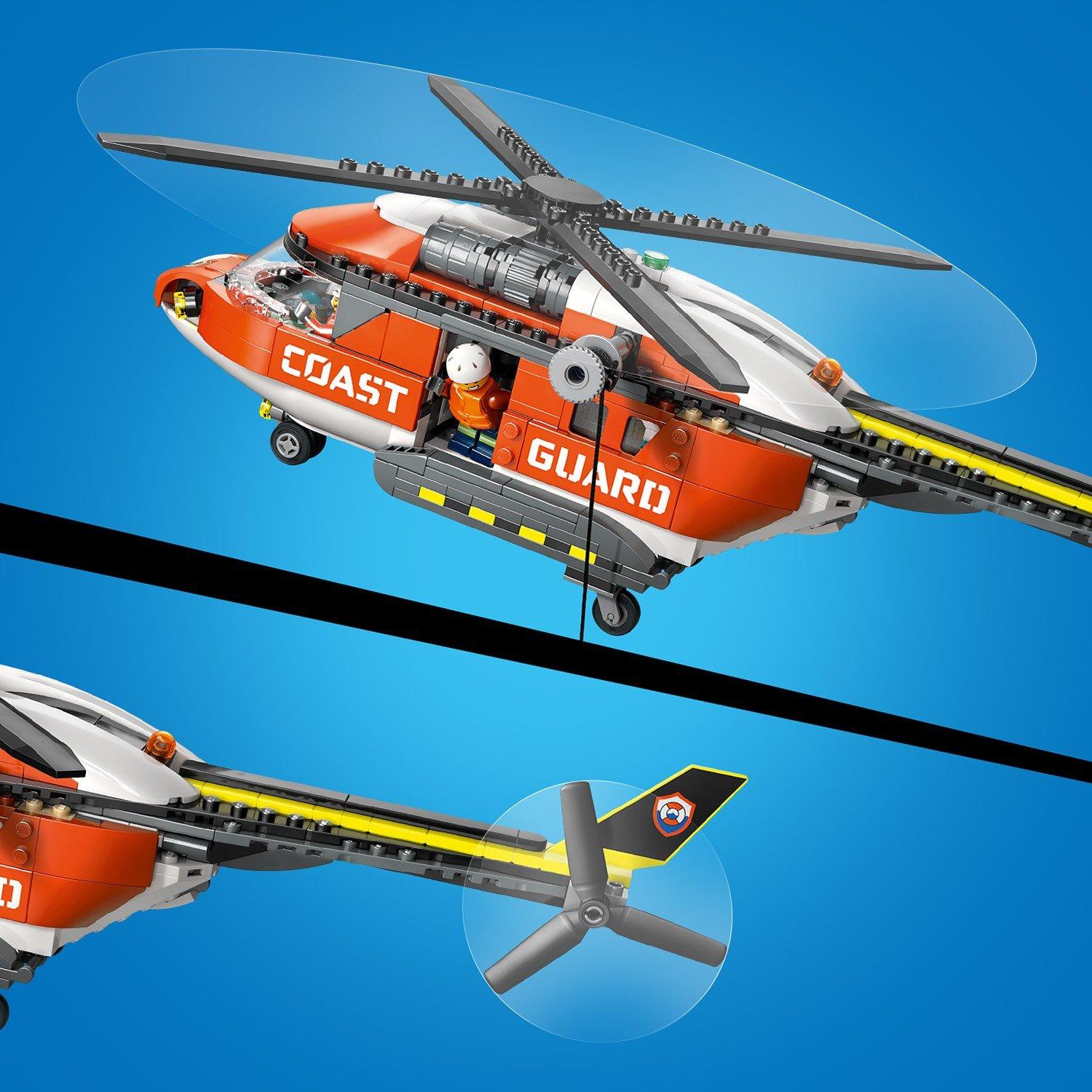 TBC - LEGO - City Coast Guard Helicopter Toy Building Set 60503 - 11