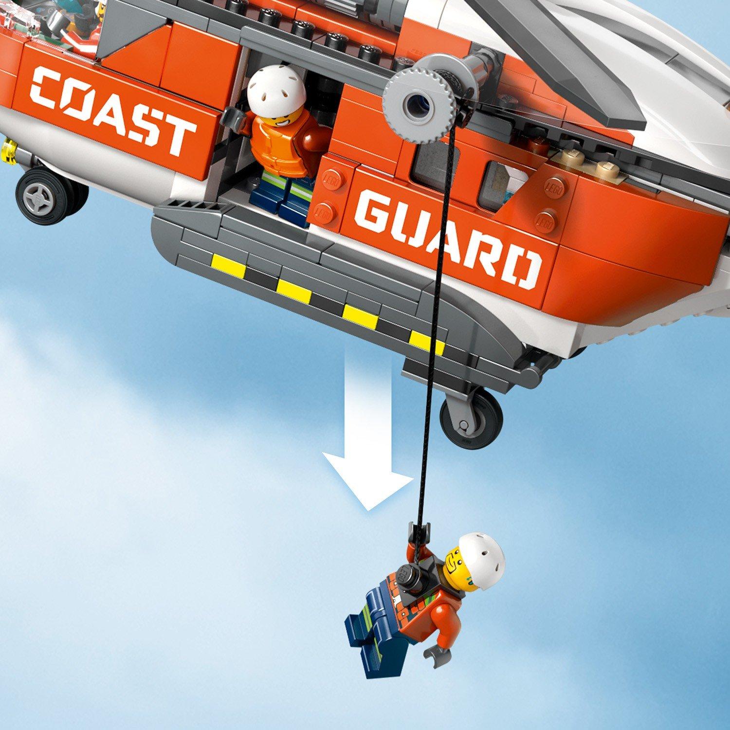 TBC - LEGO - City Coast Guard Helicopter Toy Building Set 60503 - 12