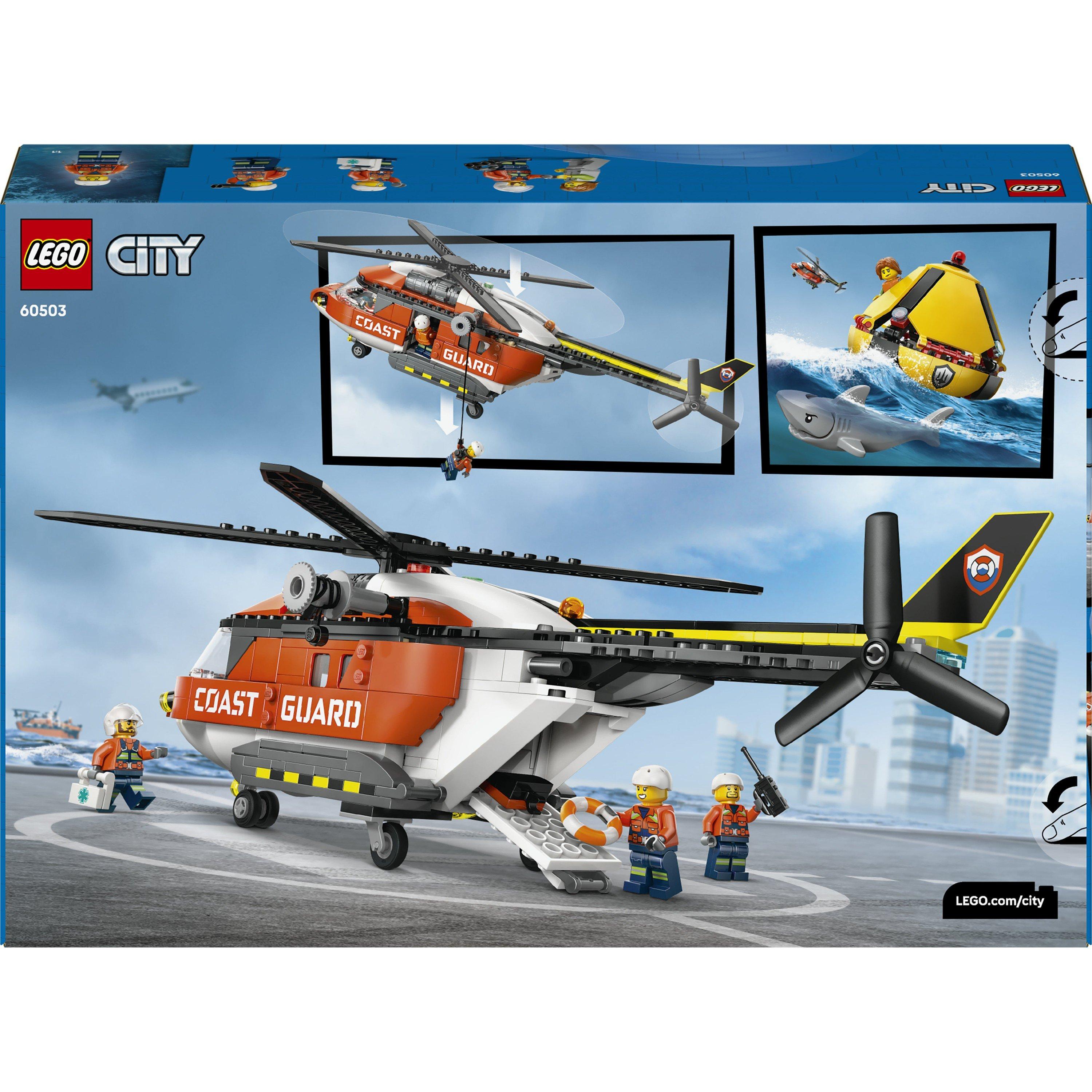 TBC - LEGO - City Coast Guard Helicopter Toy Building Set 60503 - 9