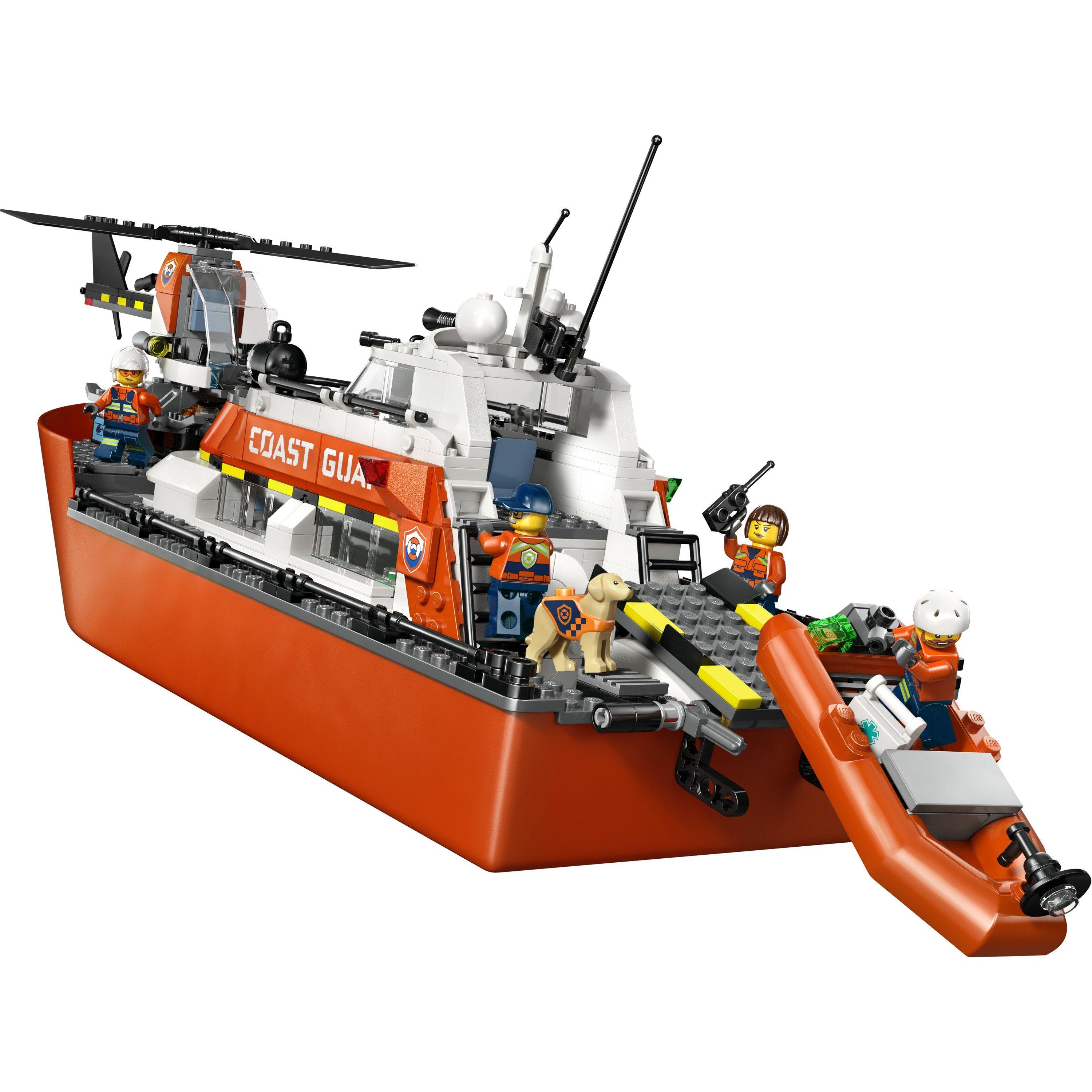 TBC - LEGO - City Coast Guard Rescue Boat & Helicopter Toys 60504 - 13