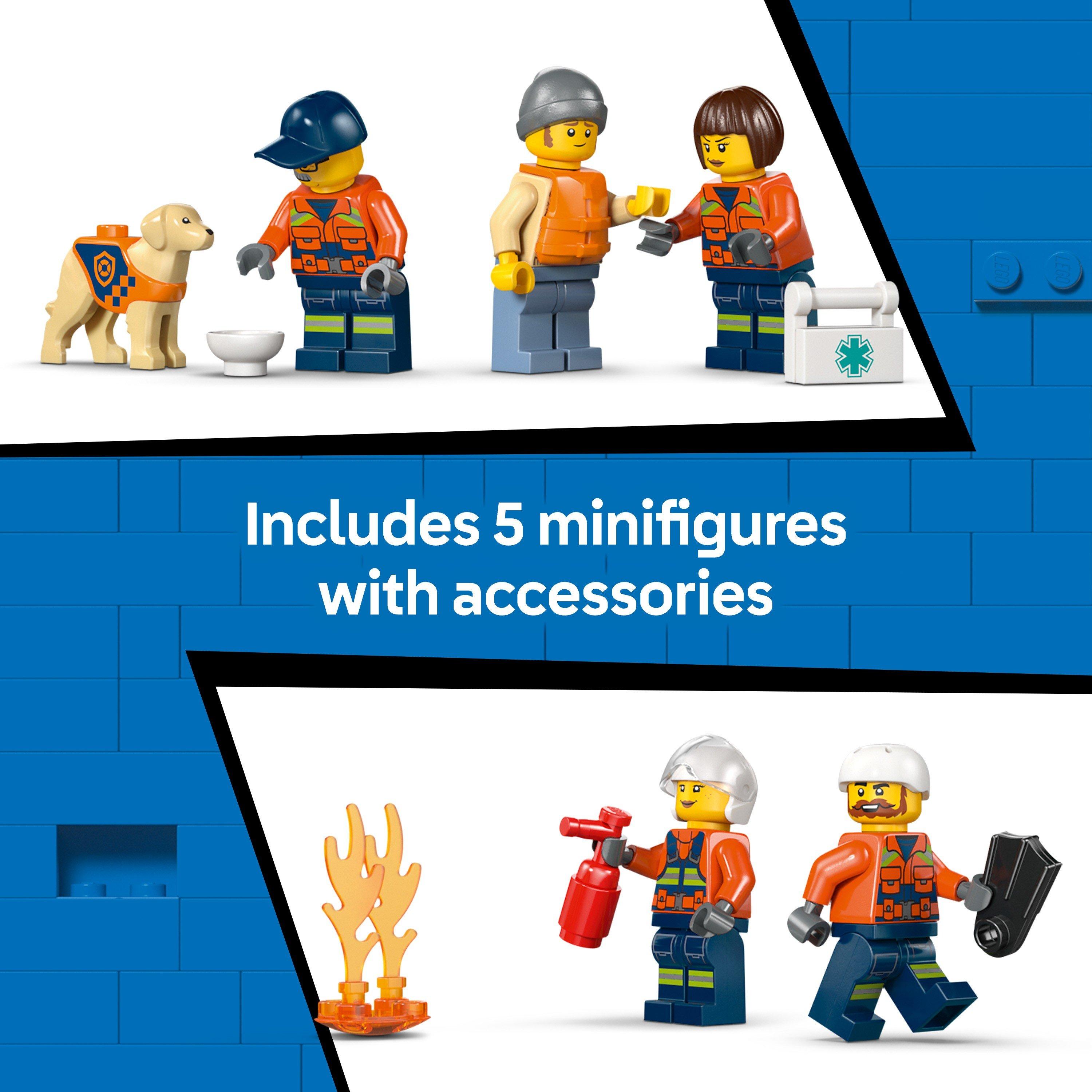 TBC - LEGO - City Coast Guard Rescue Boat & Helicopter Toys 60504 - 7