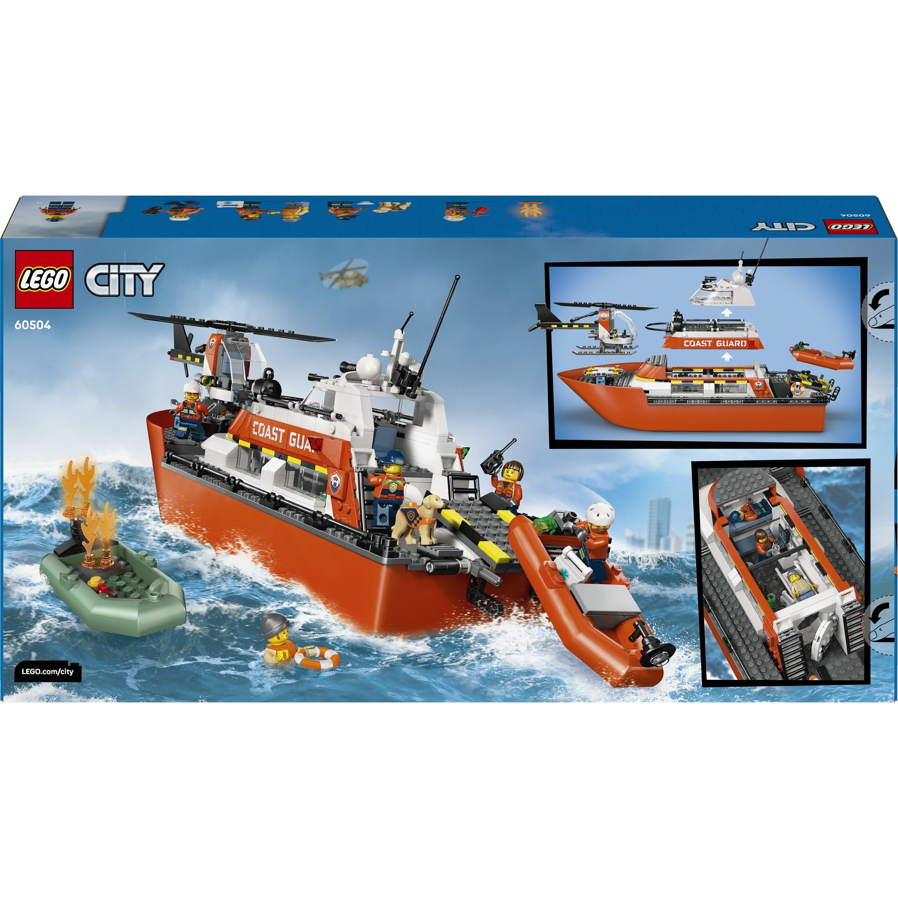 TBC - LEGO - City Coast Guard Rescue Boat & Helicopter Toys 60504 - 9