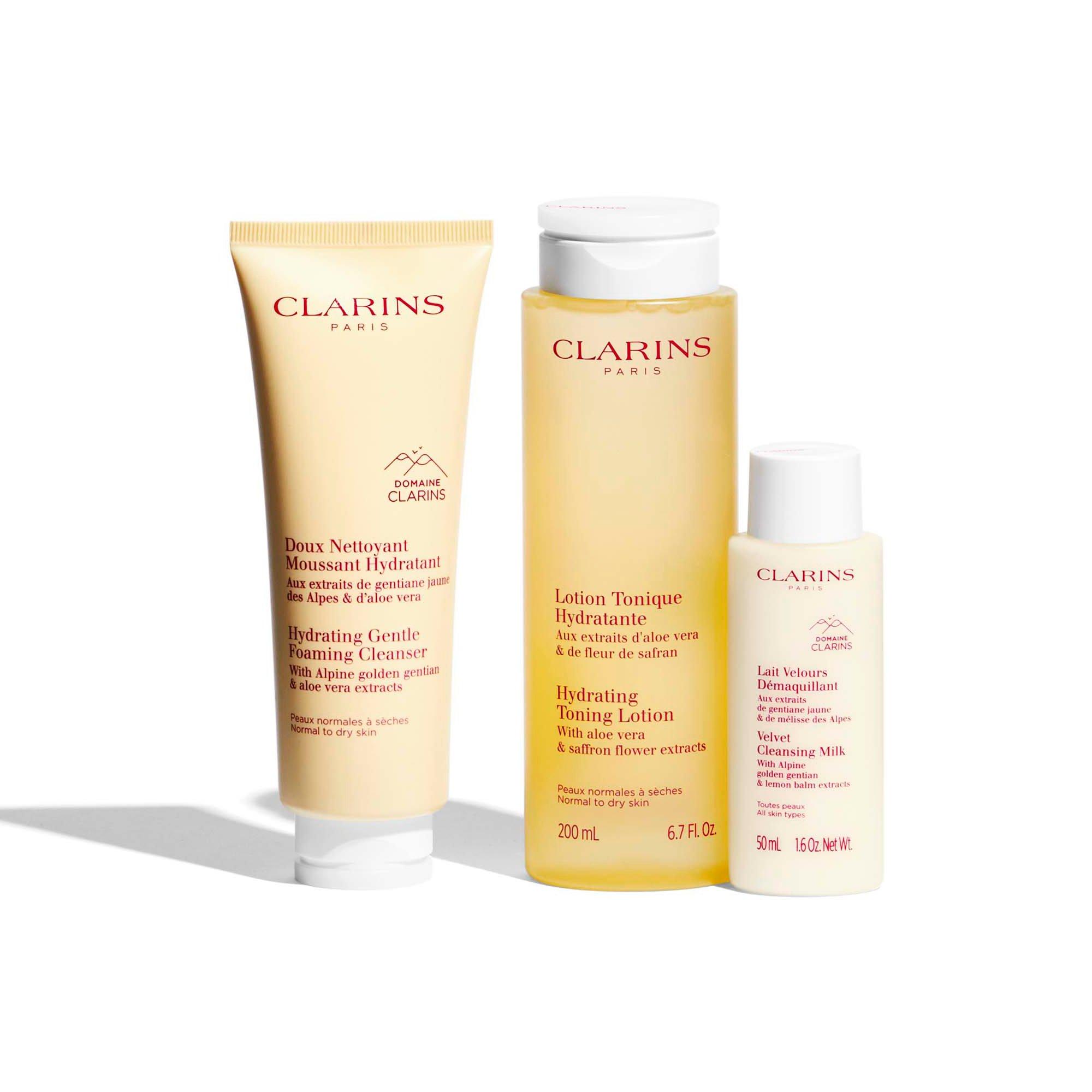 Clear - Clarins - Clarins My Cleansing Essentials - Normal to Dry Skin (Worth £63) - 2
